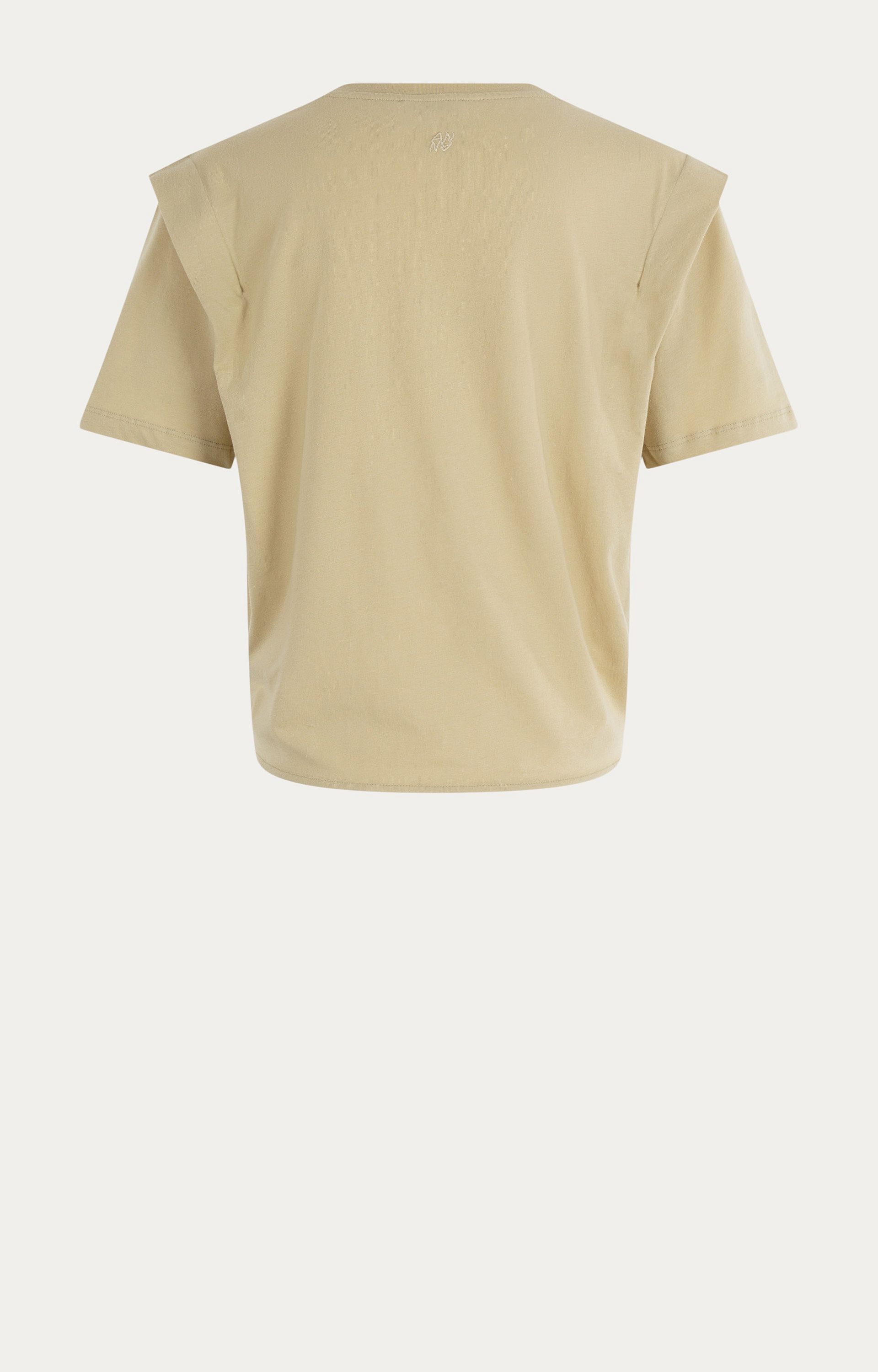Shirt met knoop