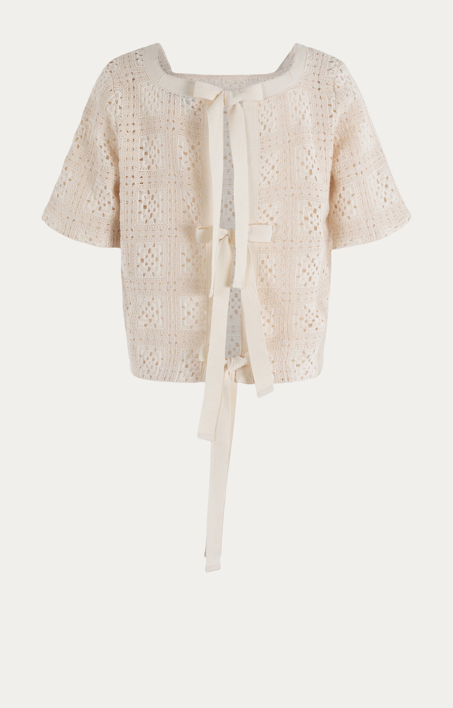 Gehaakte blouse