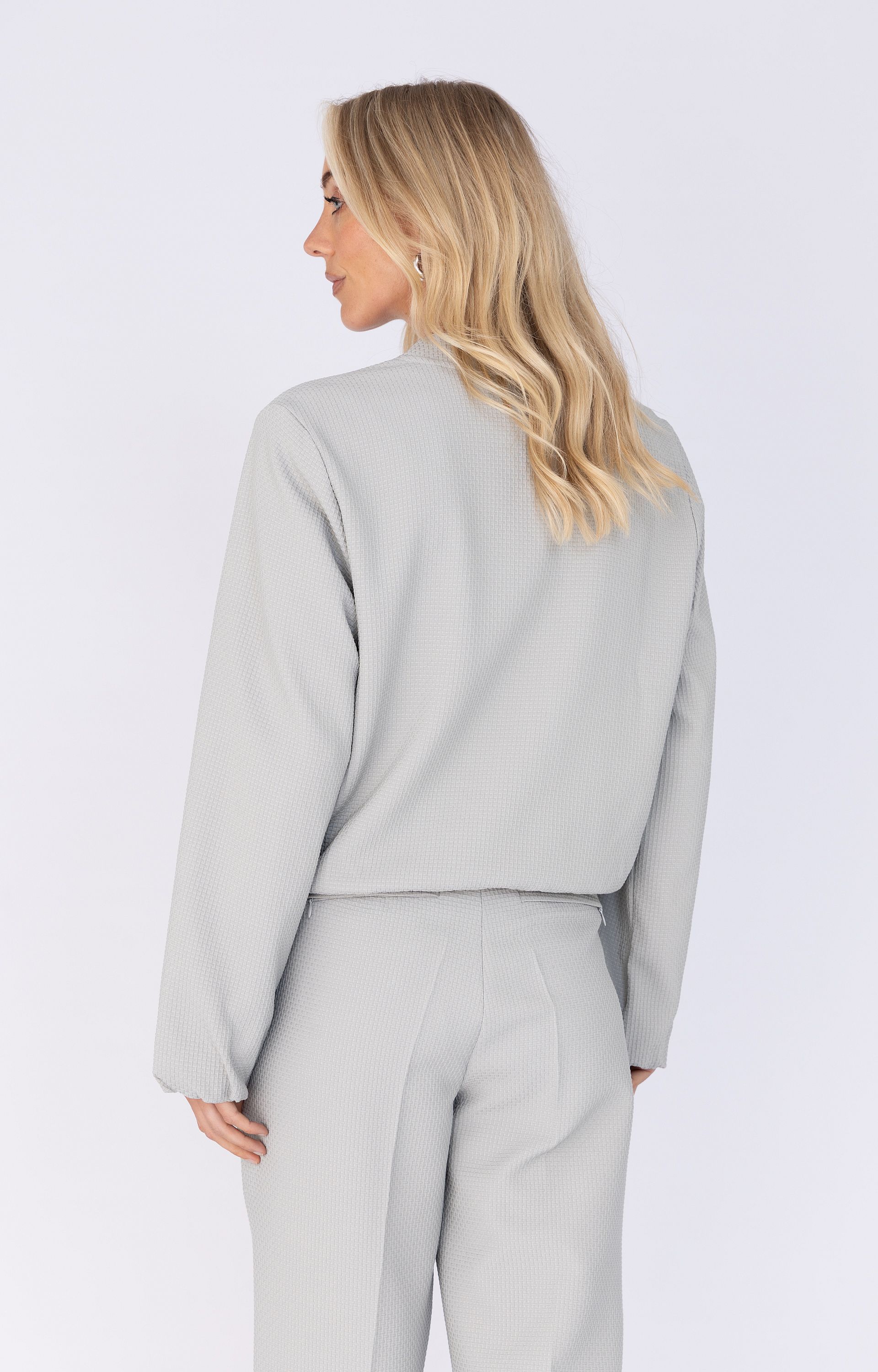 Blazer met structuur