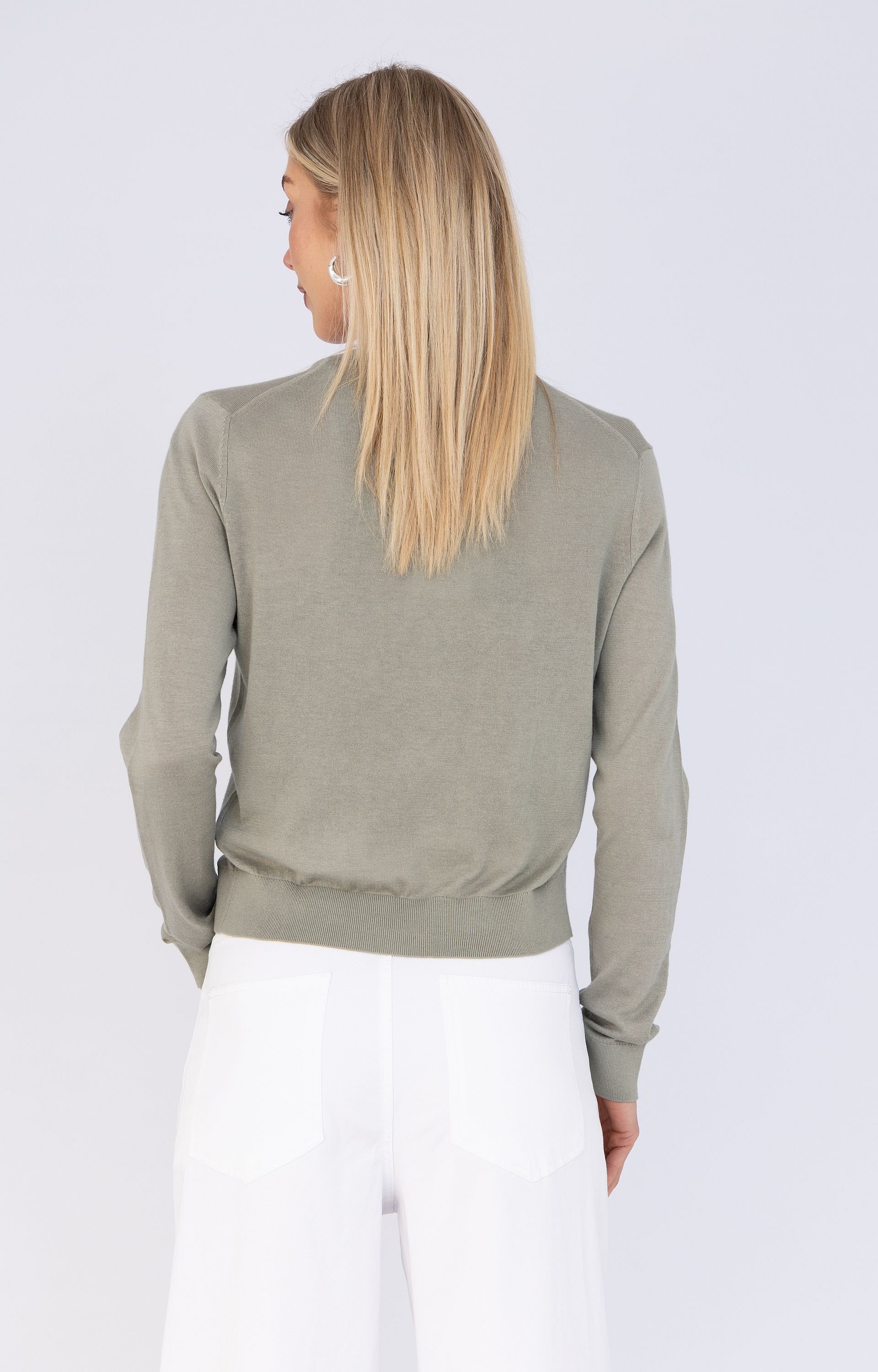 Vest met knoopsluiting