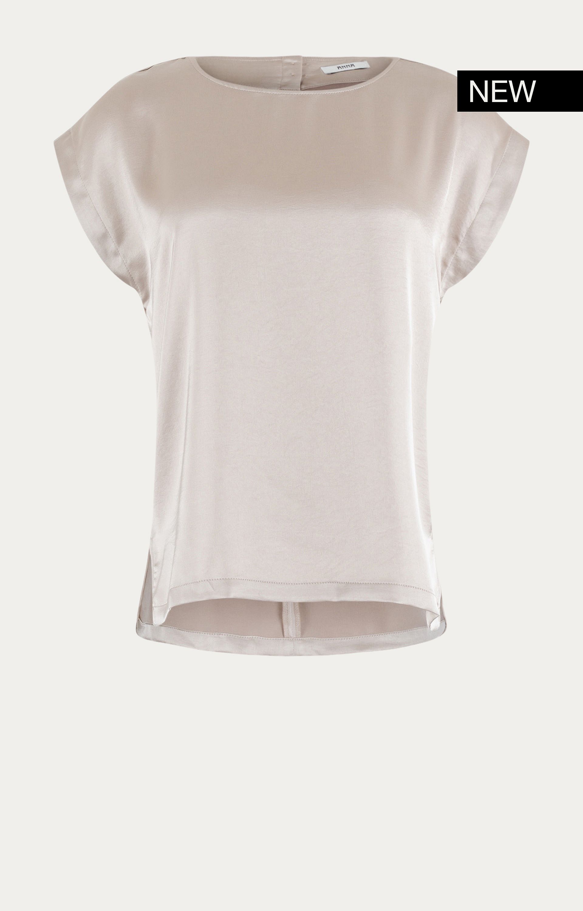 Satijnlook blouse
