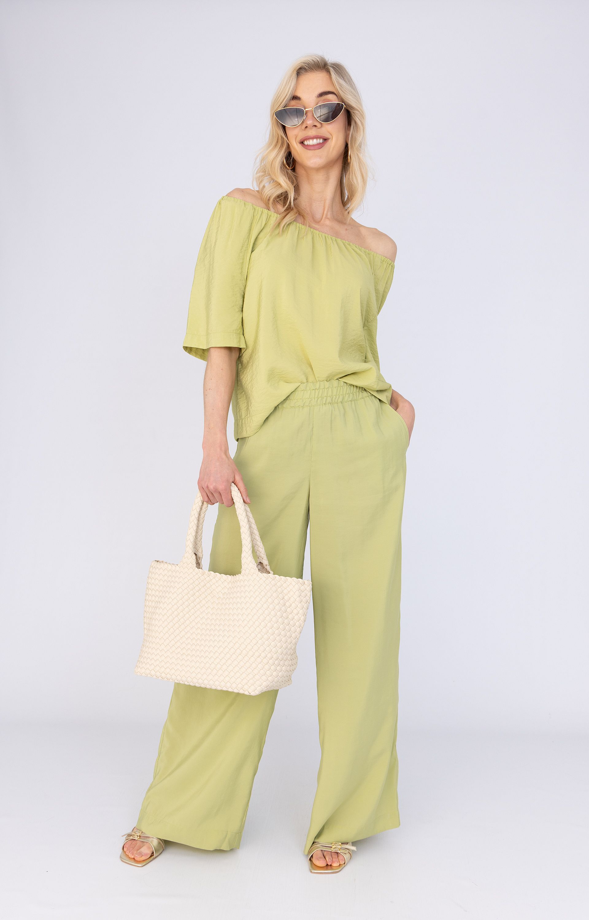 Soepelvallende blouse
