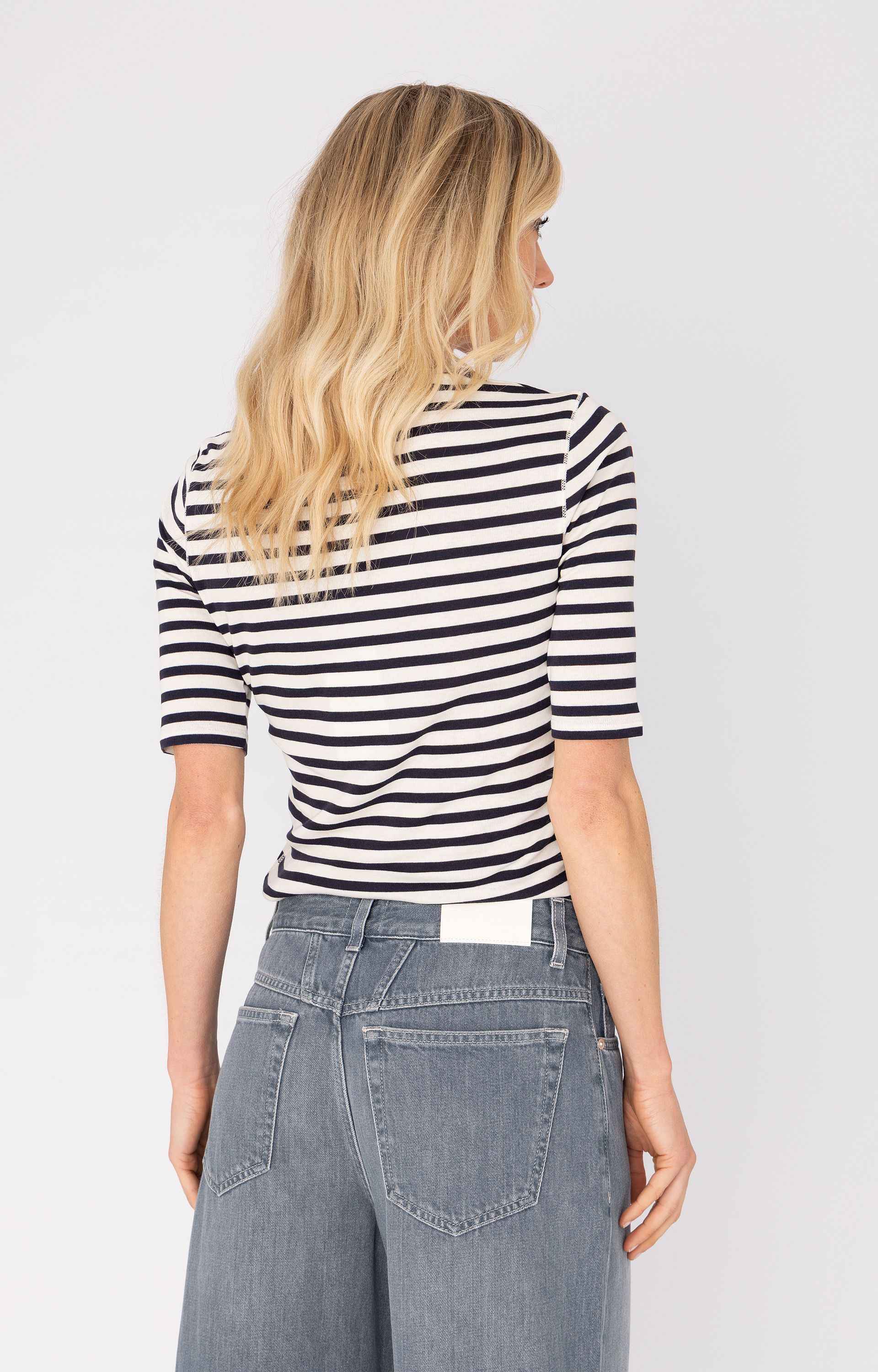 T-shirt met strepen 