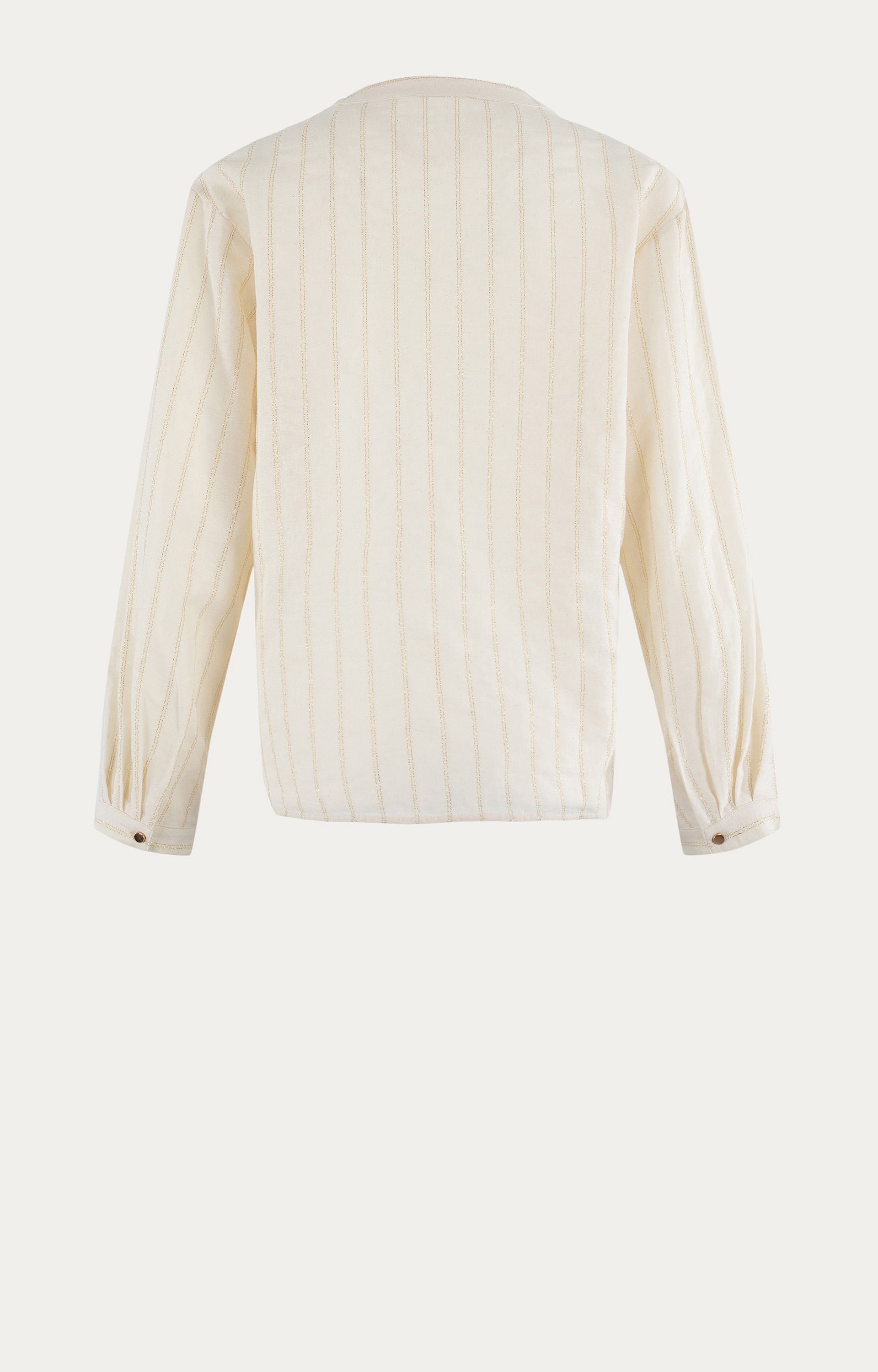 Blouse met streep