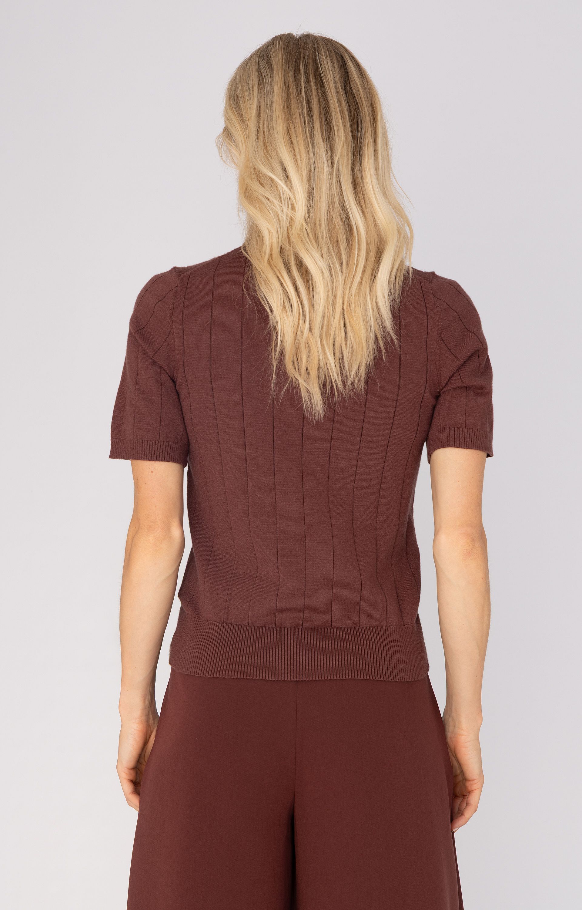 Pullover met korte mouwen