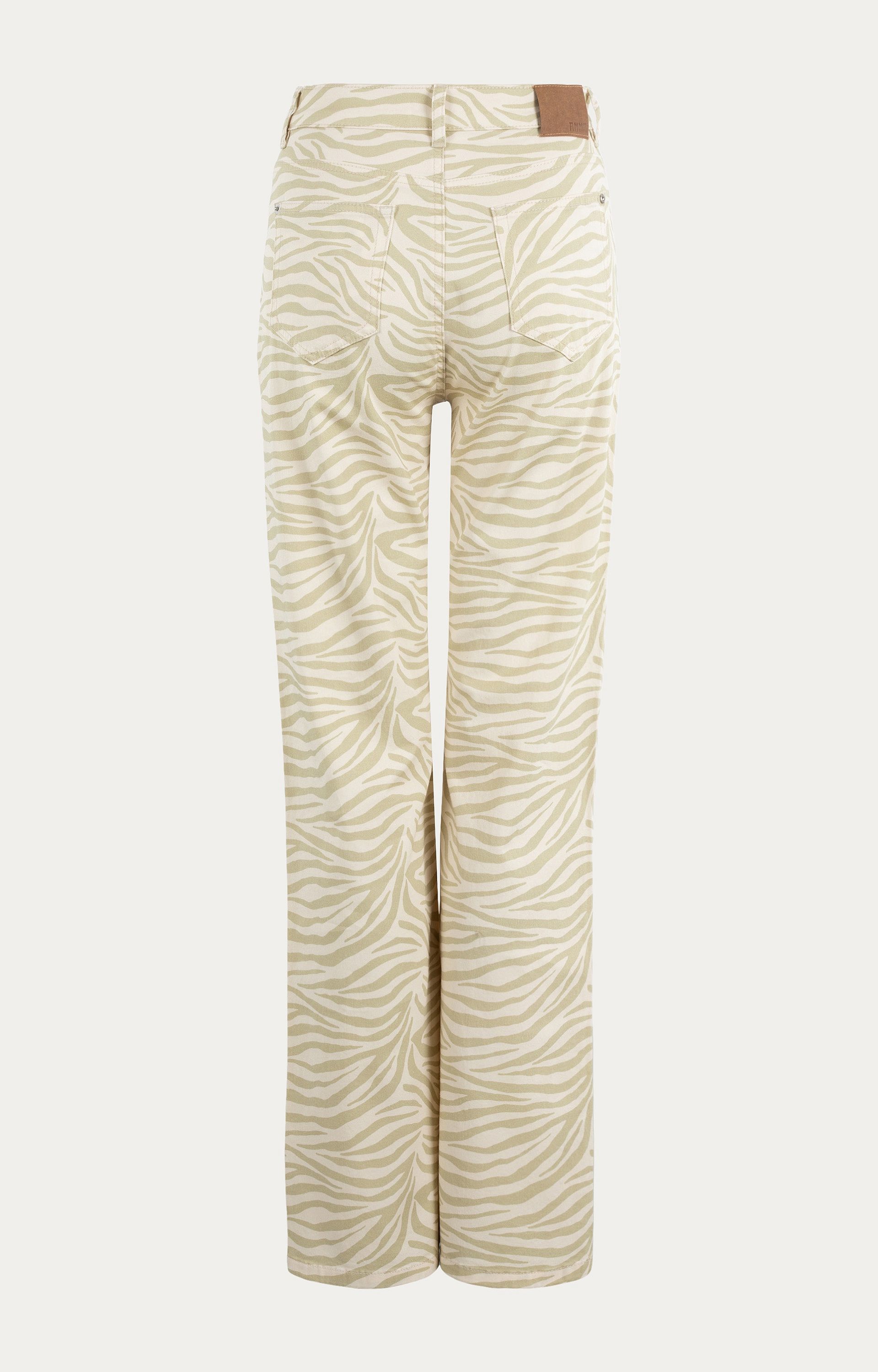 Broek met print