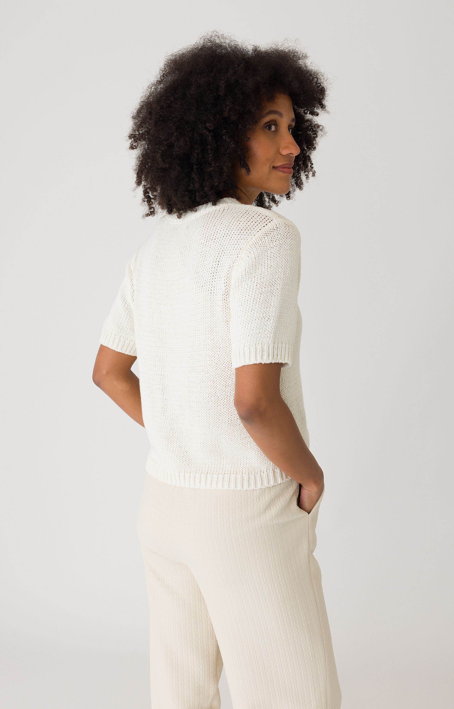 Pullover korte mouw