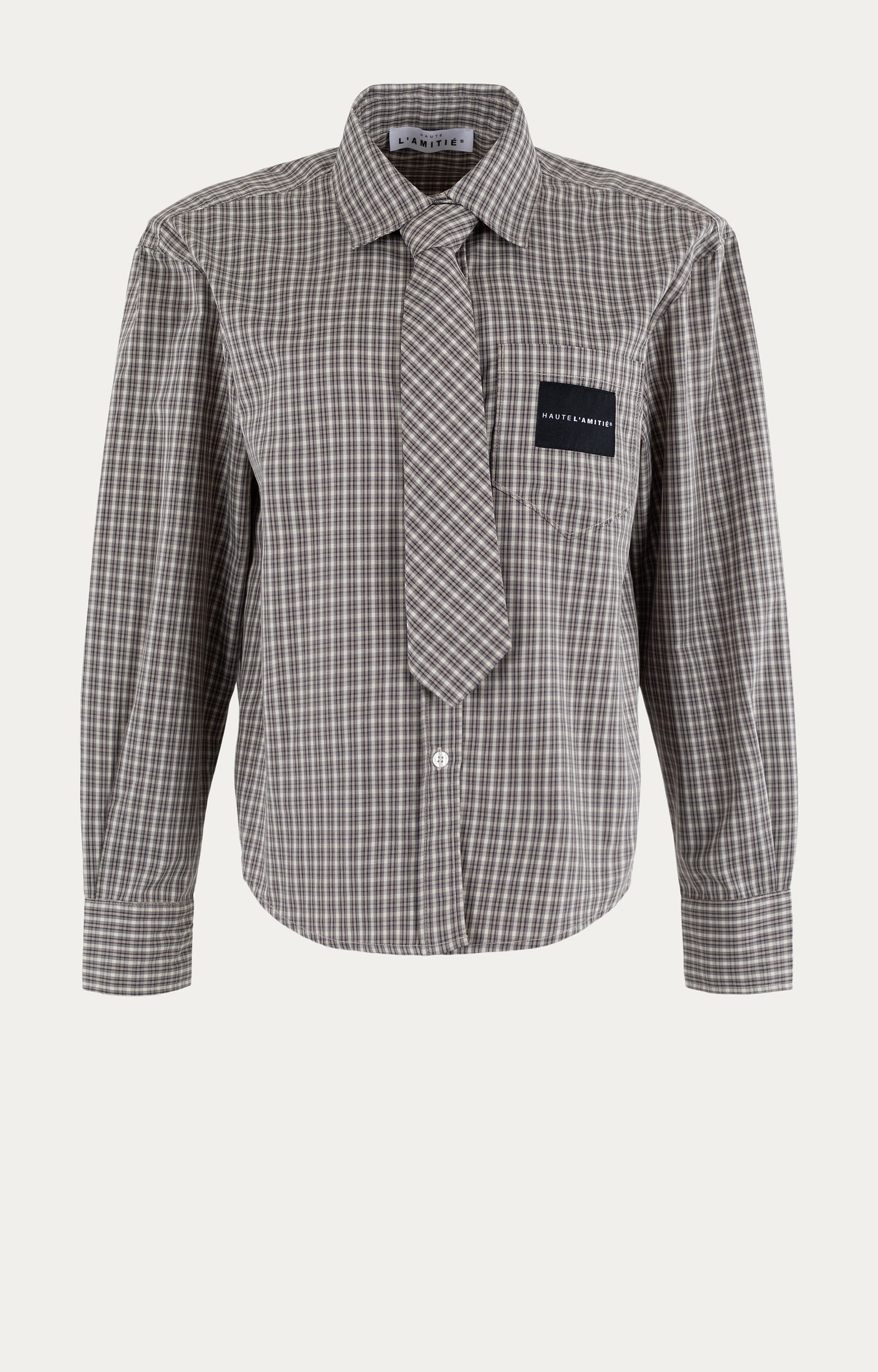 Blouse met stropdas 