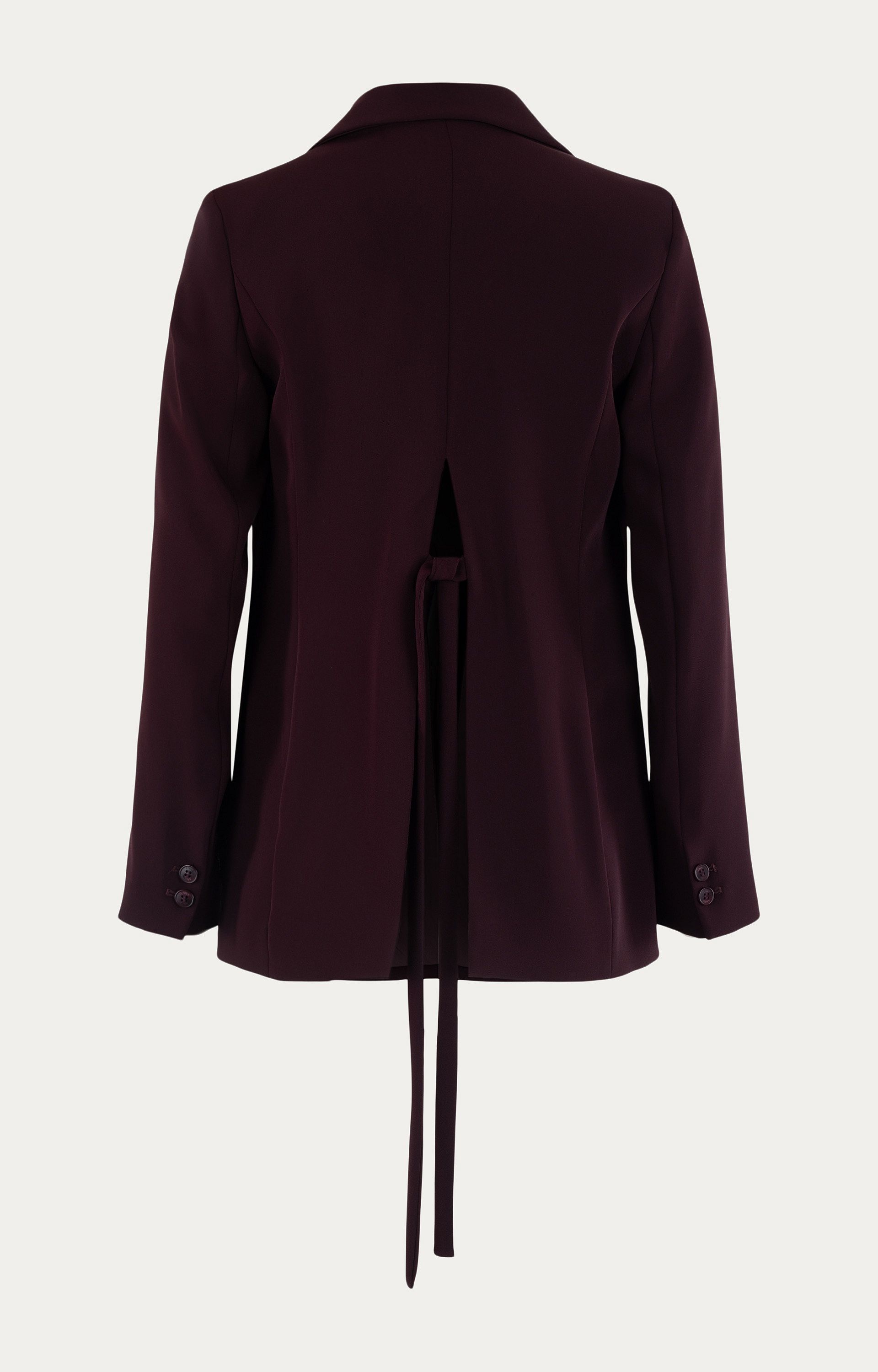 Blazer met strikdetail