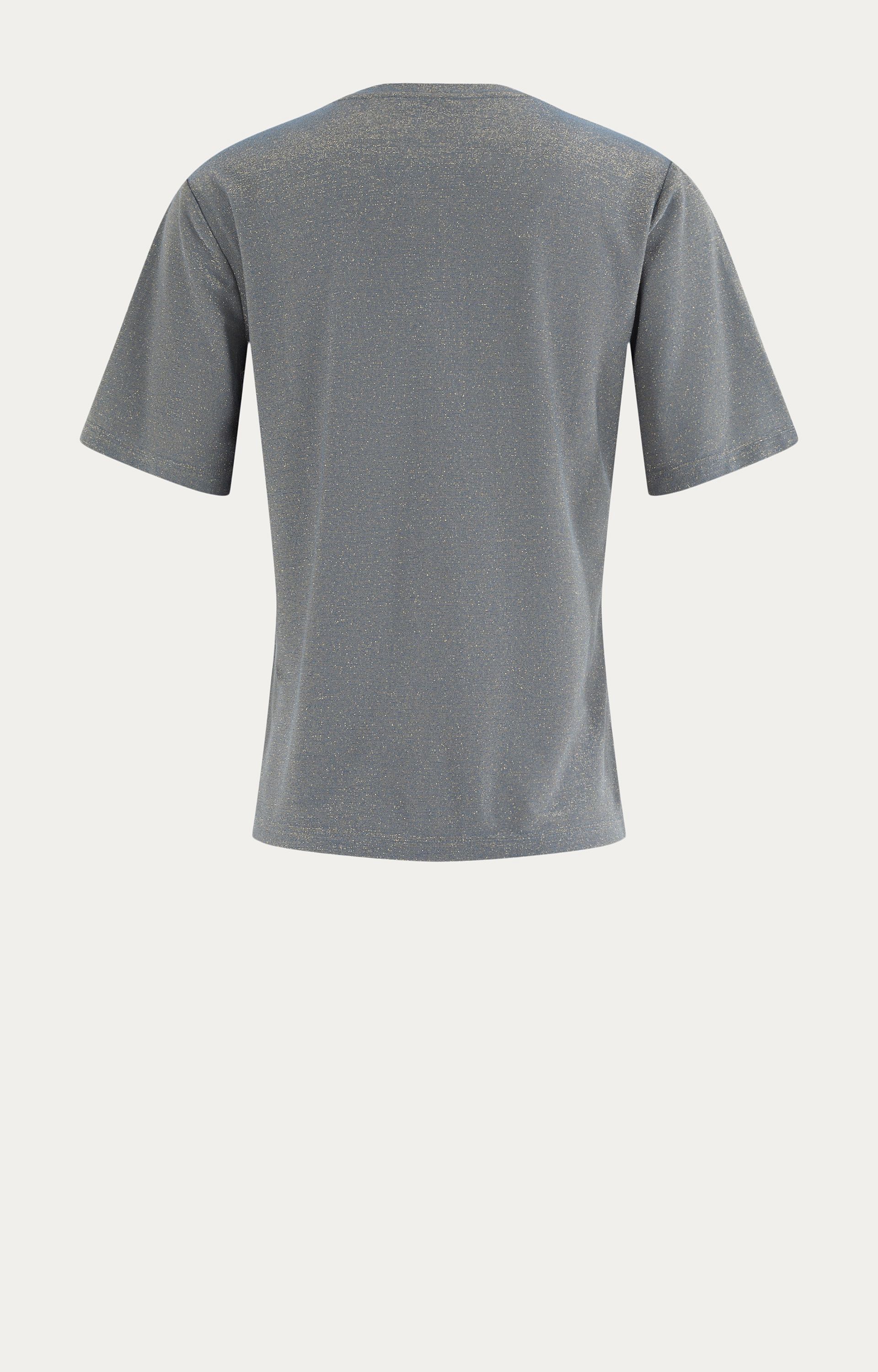 Shirt met lurex