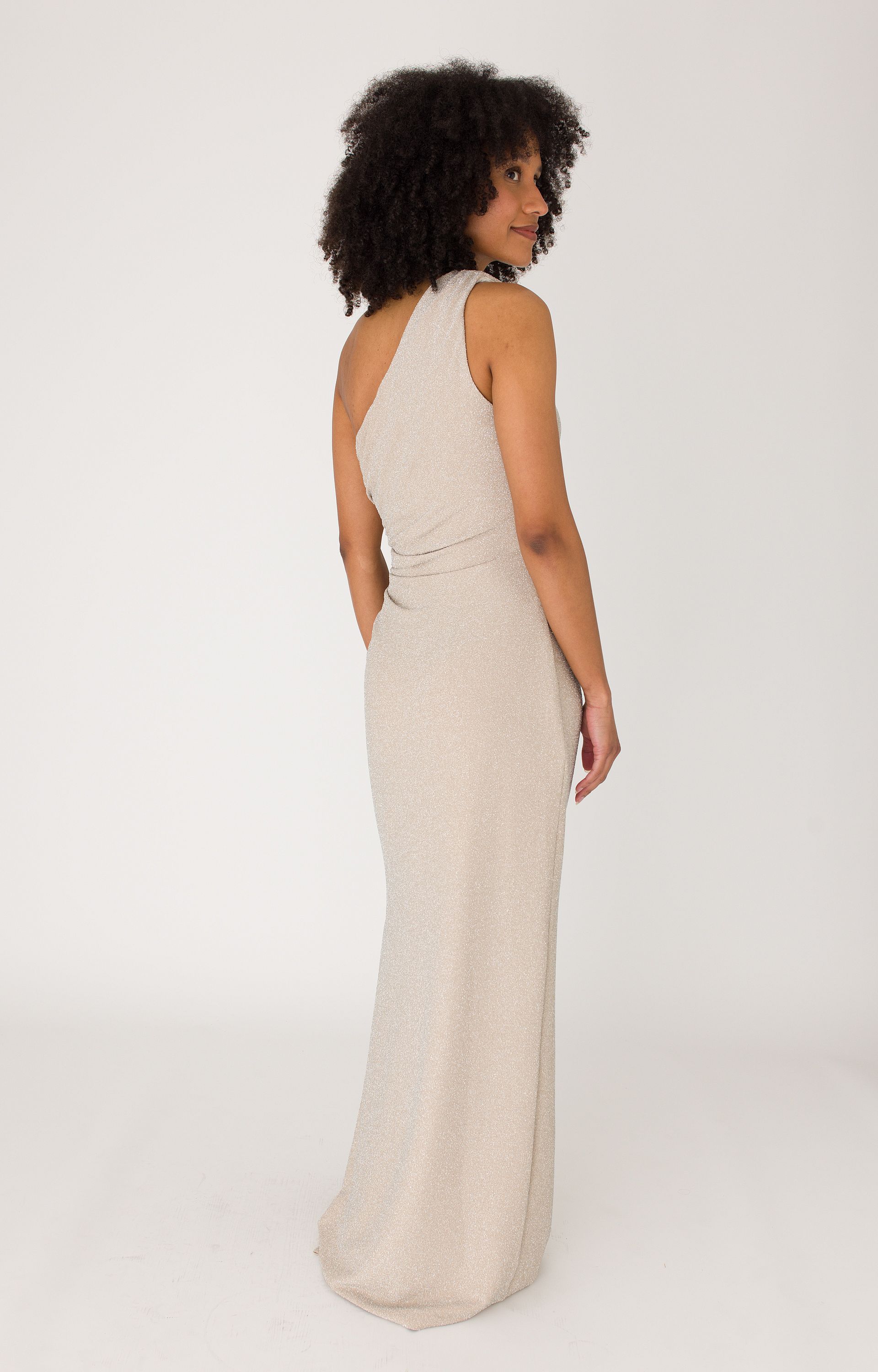Jurk one-shoulder