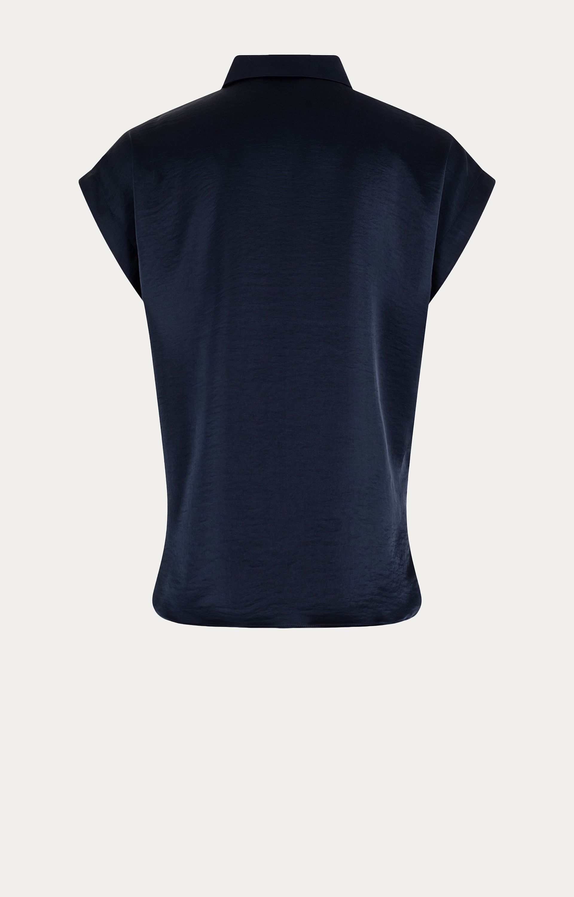 Blouse met satijnlook 