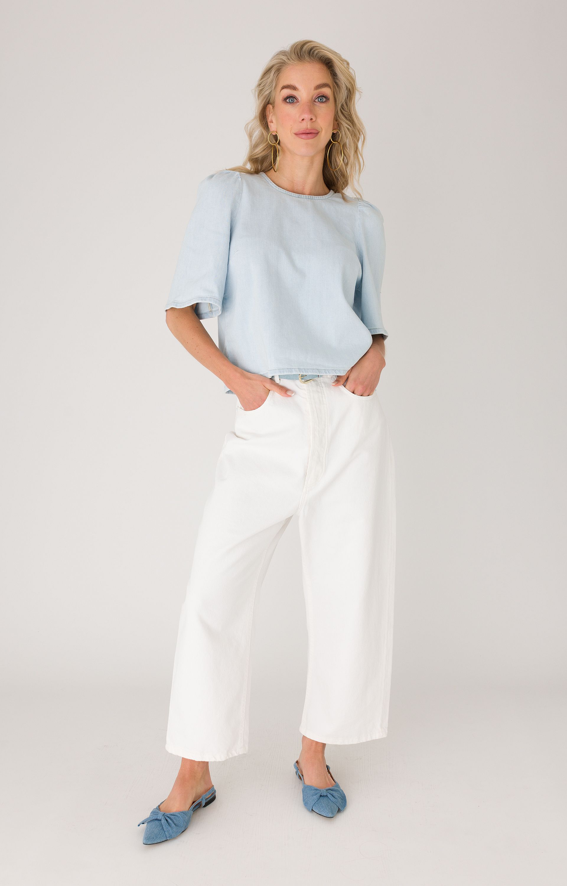 Blouse met strik