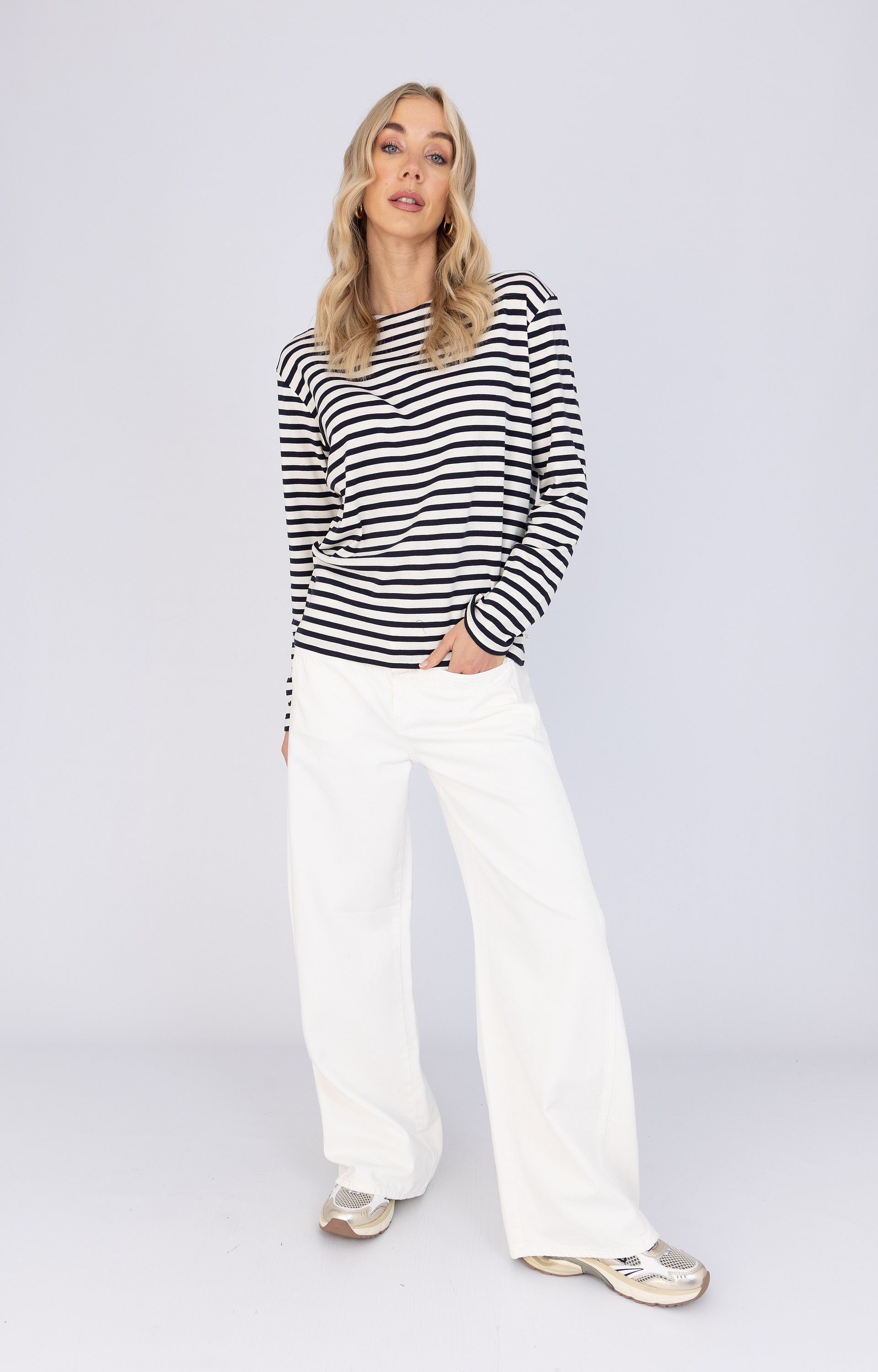 Shirt met streepdessin