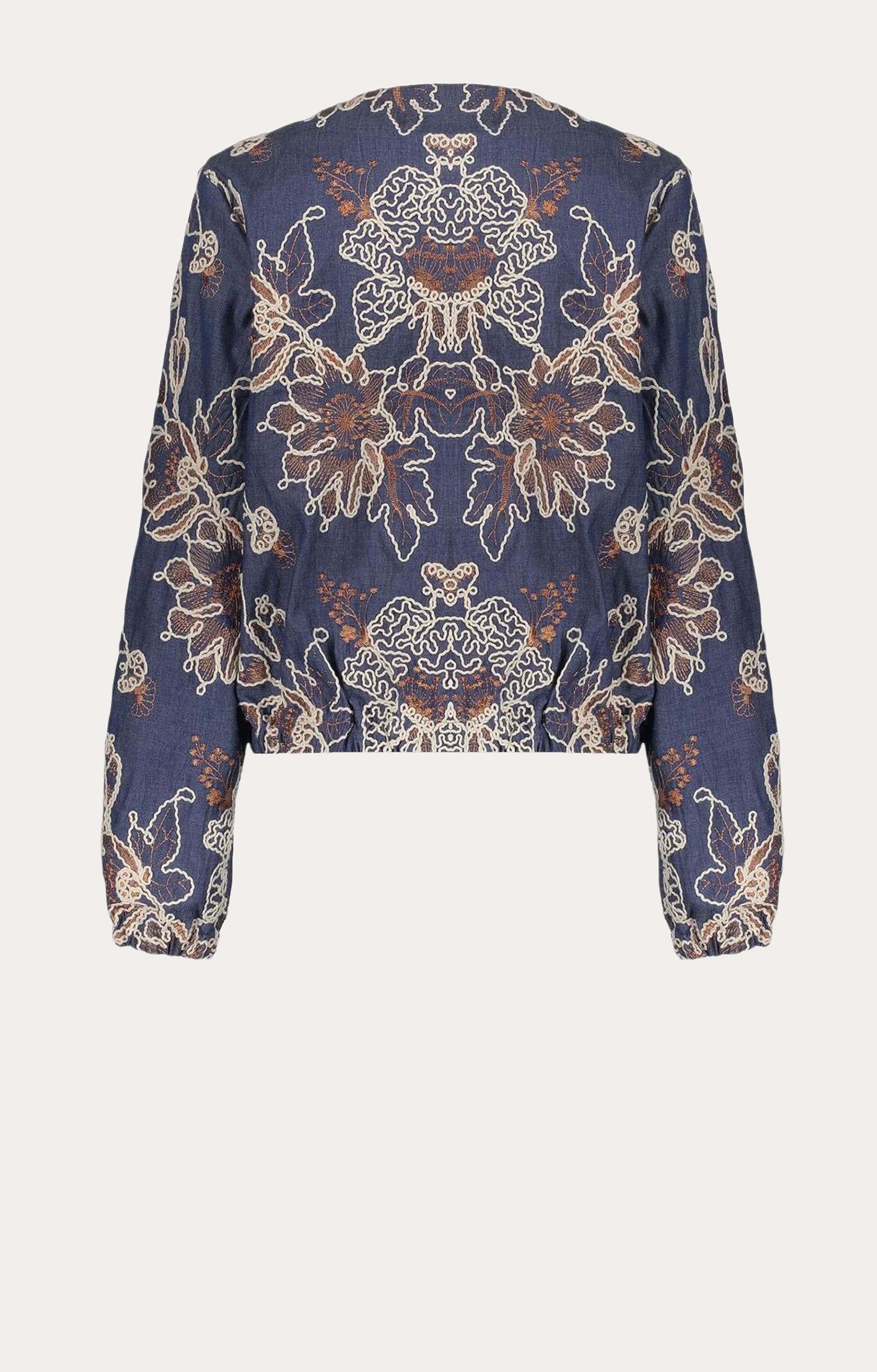 Jacket met borduursel