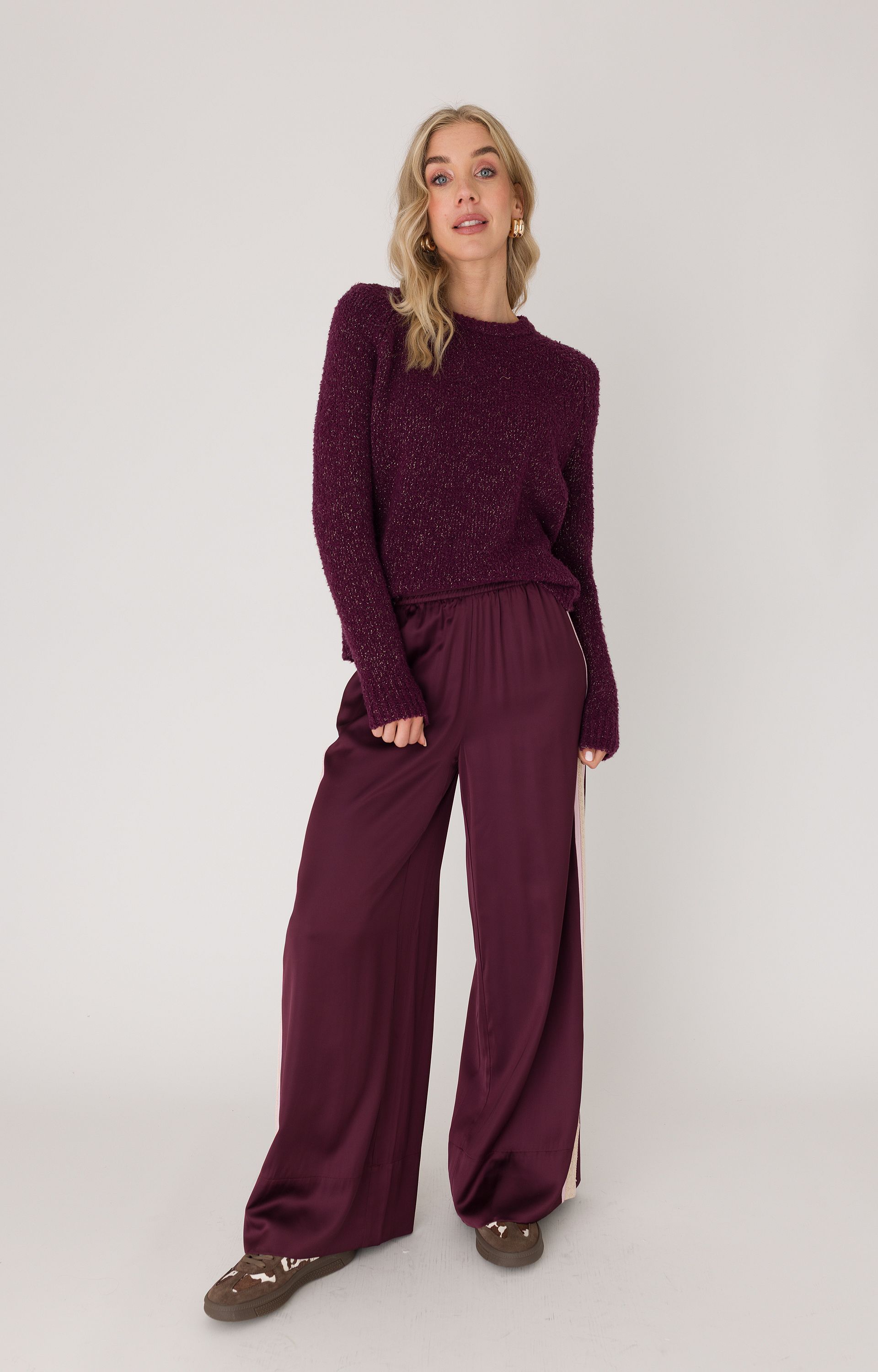 Pullover met glitter