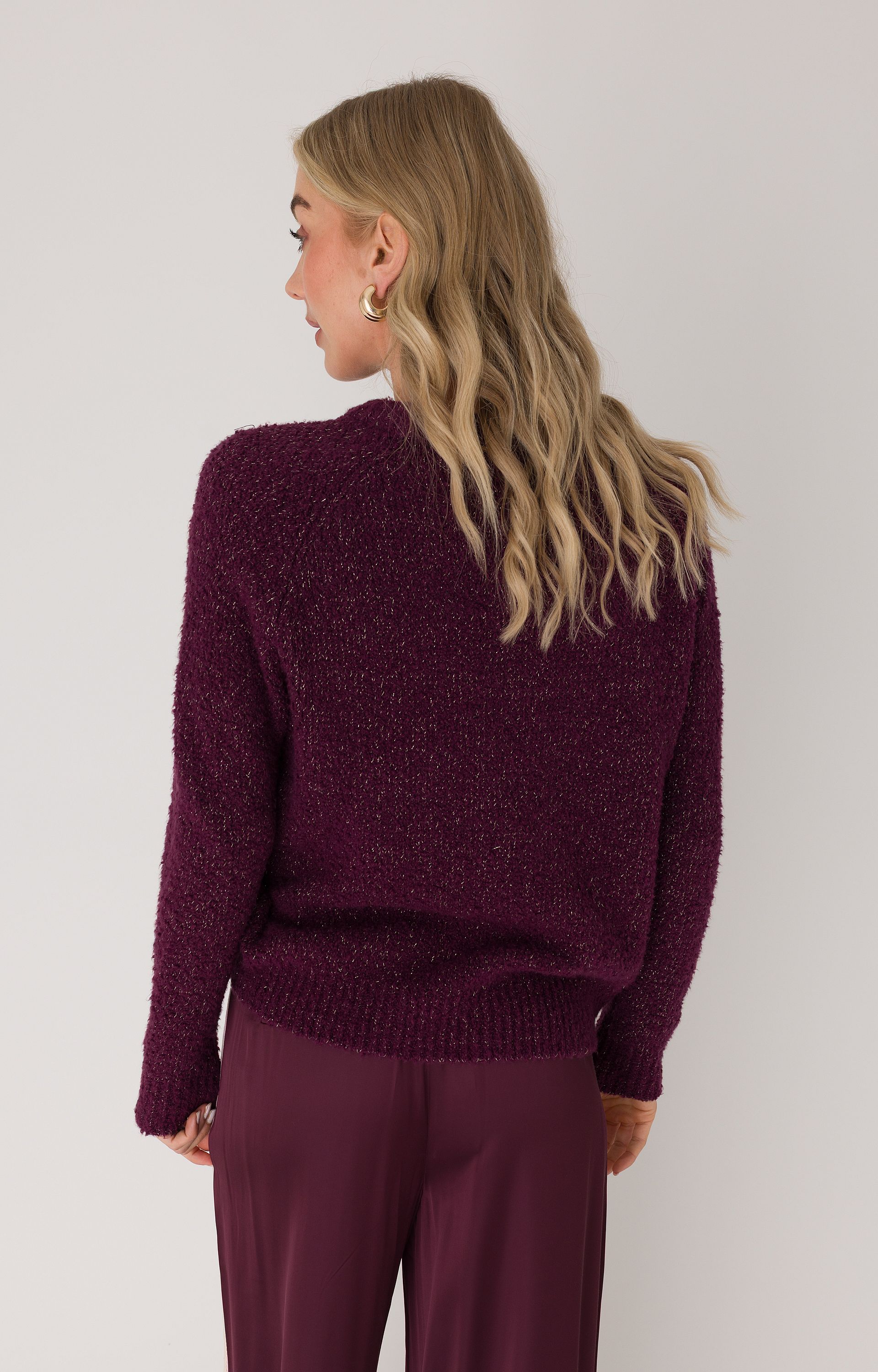 Pullover met glitter
