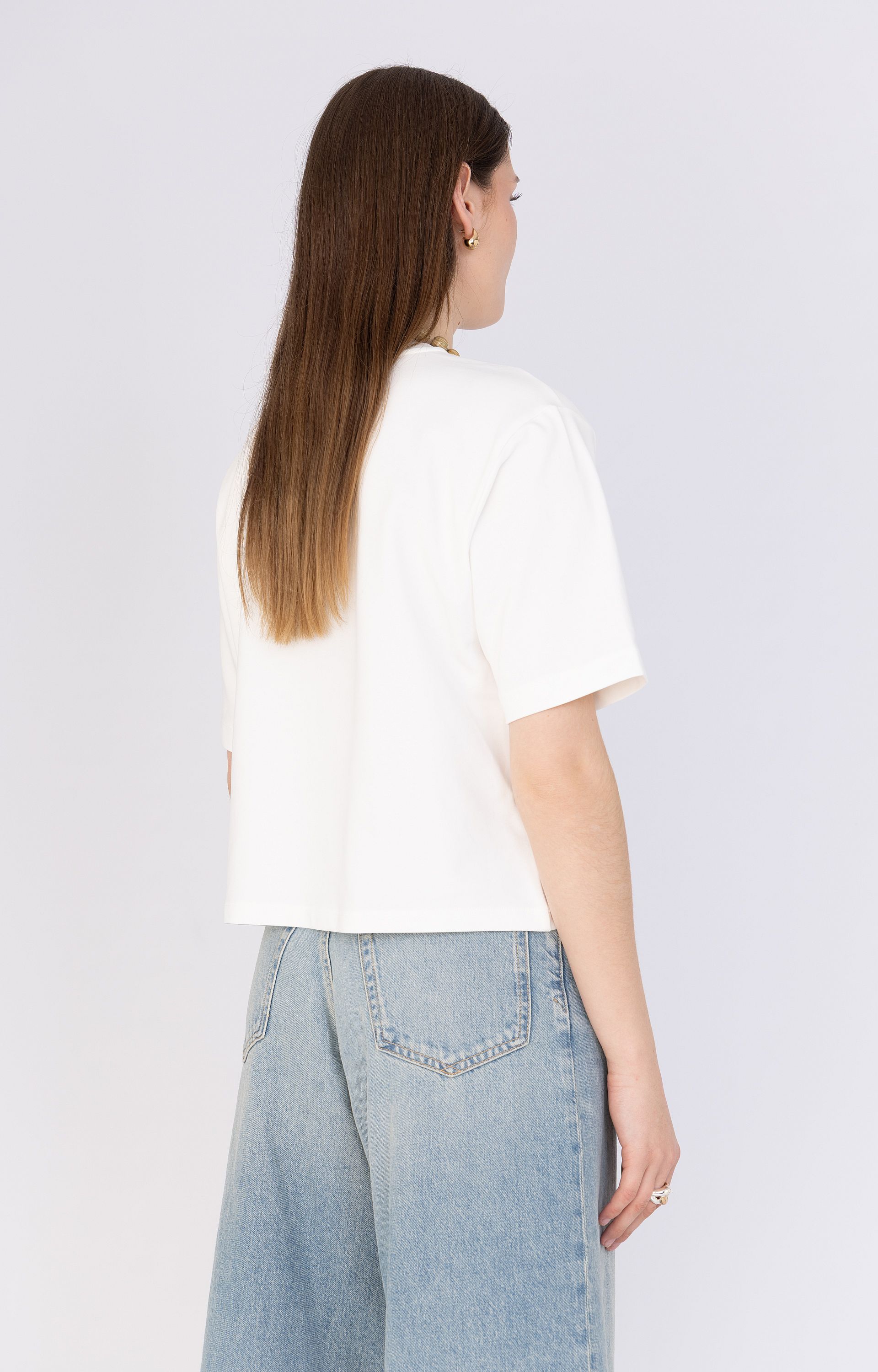 T-shirt met pailletten