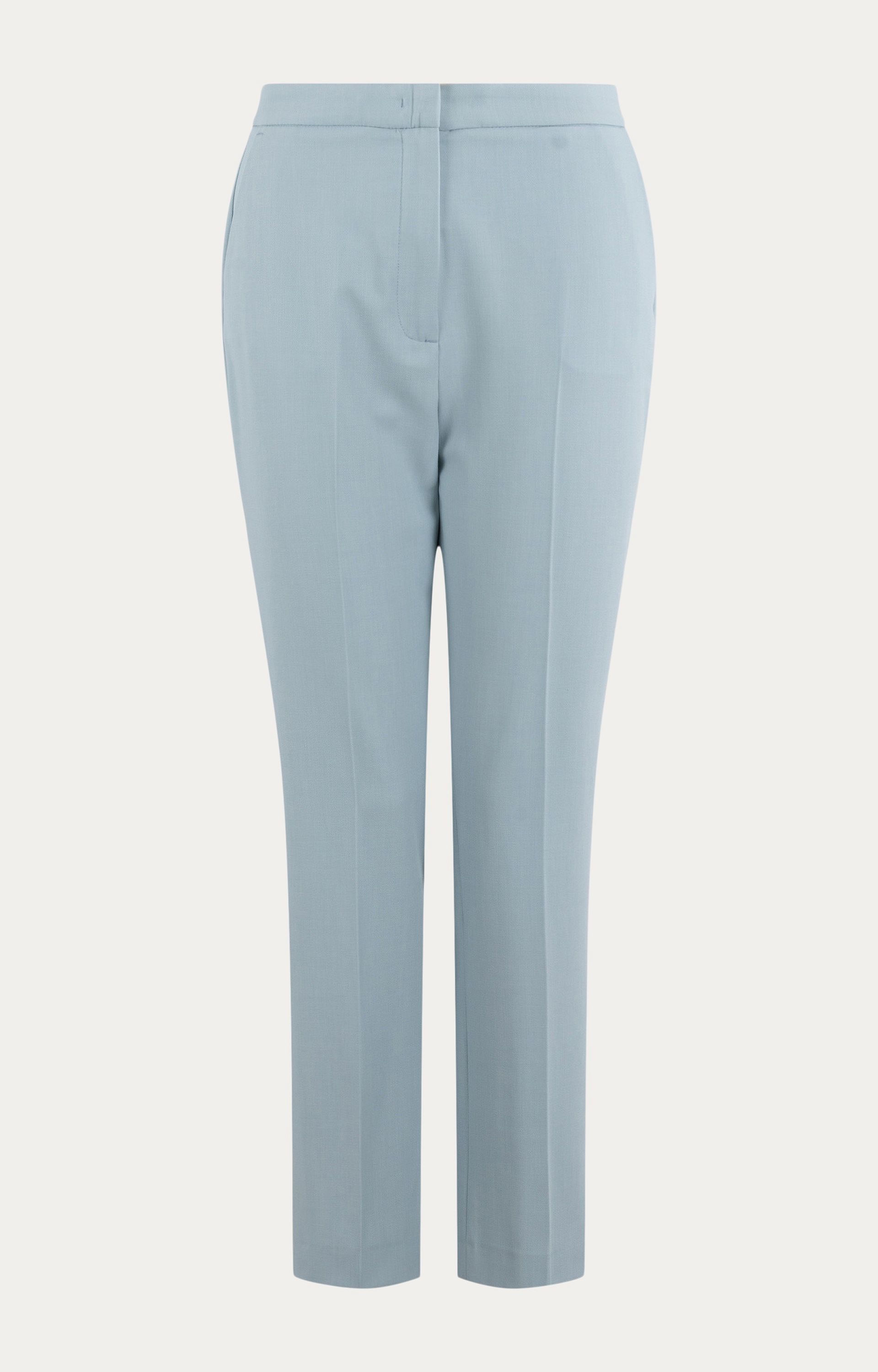 Broek met vouw