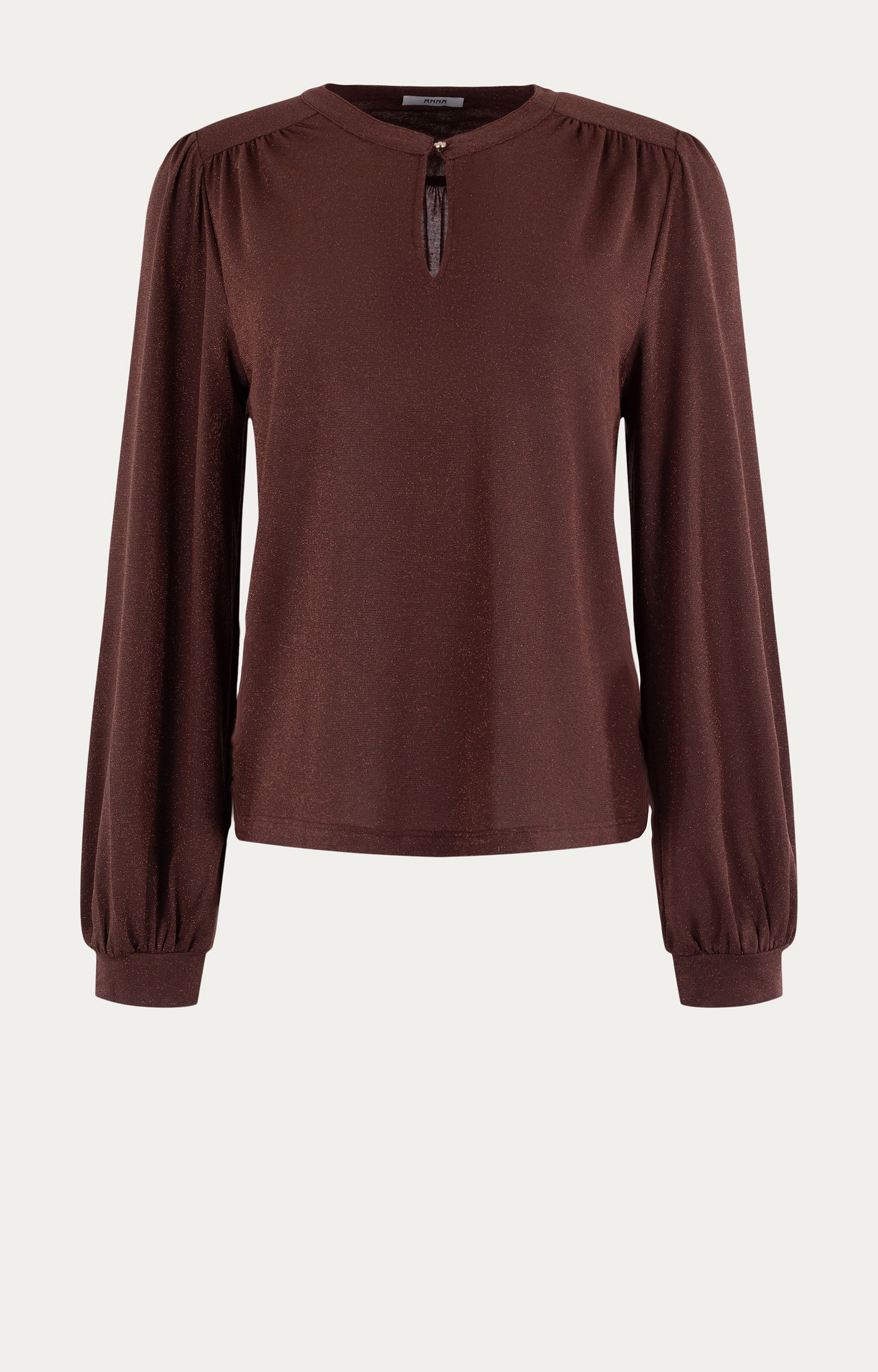 Blouse met glitter 
