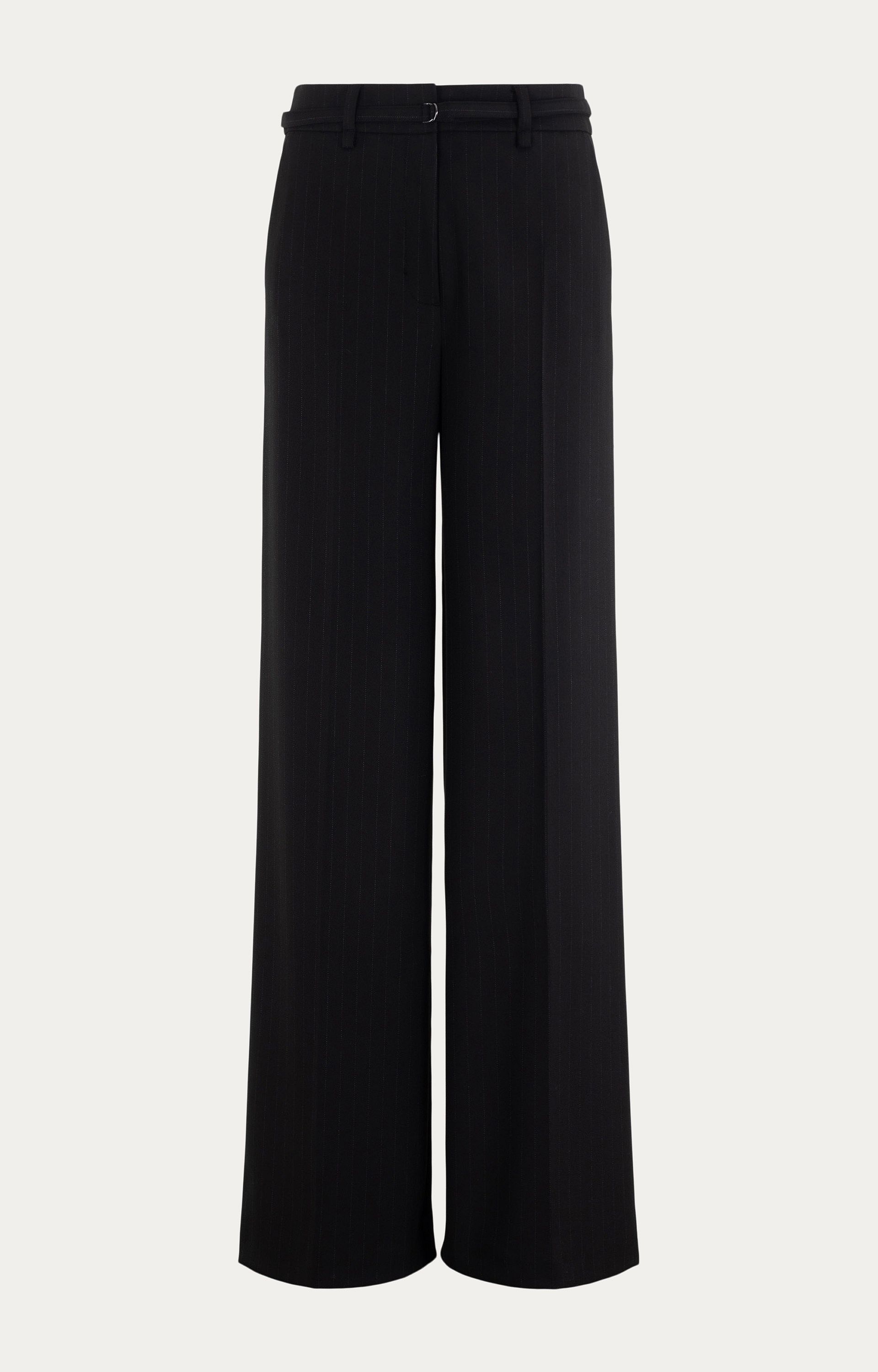 Broek met krijtstreep