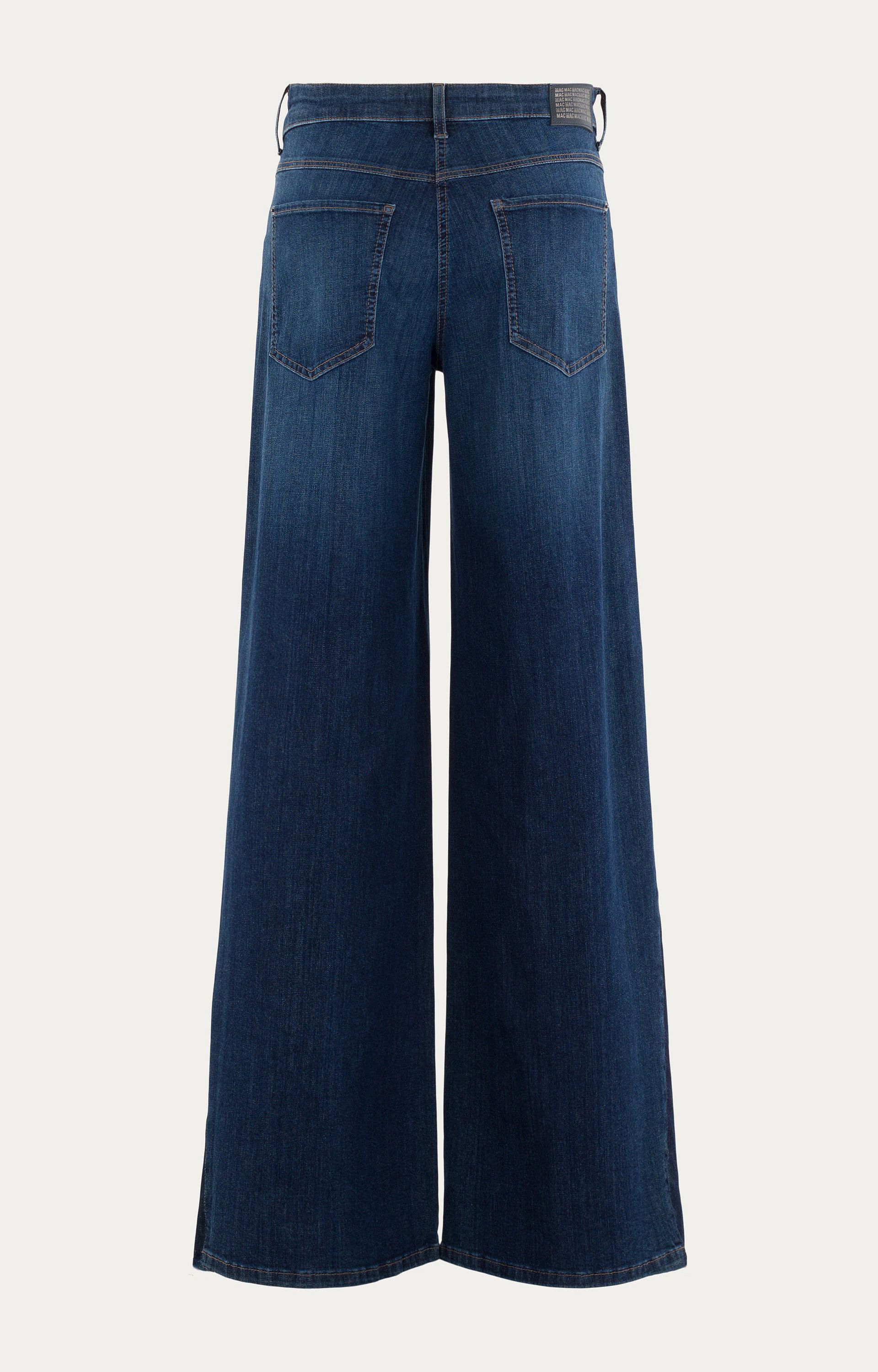 Jeans met wide leg 