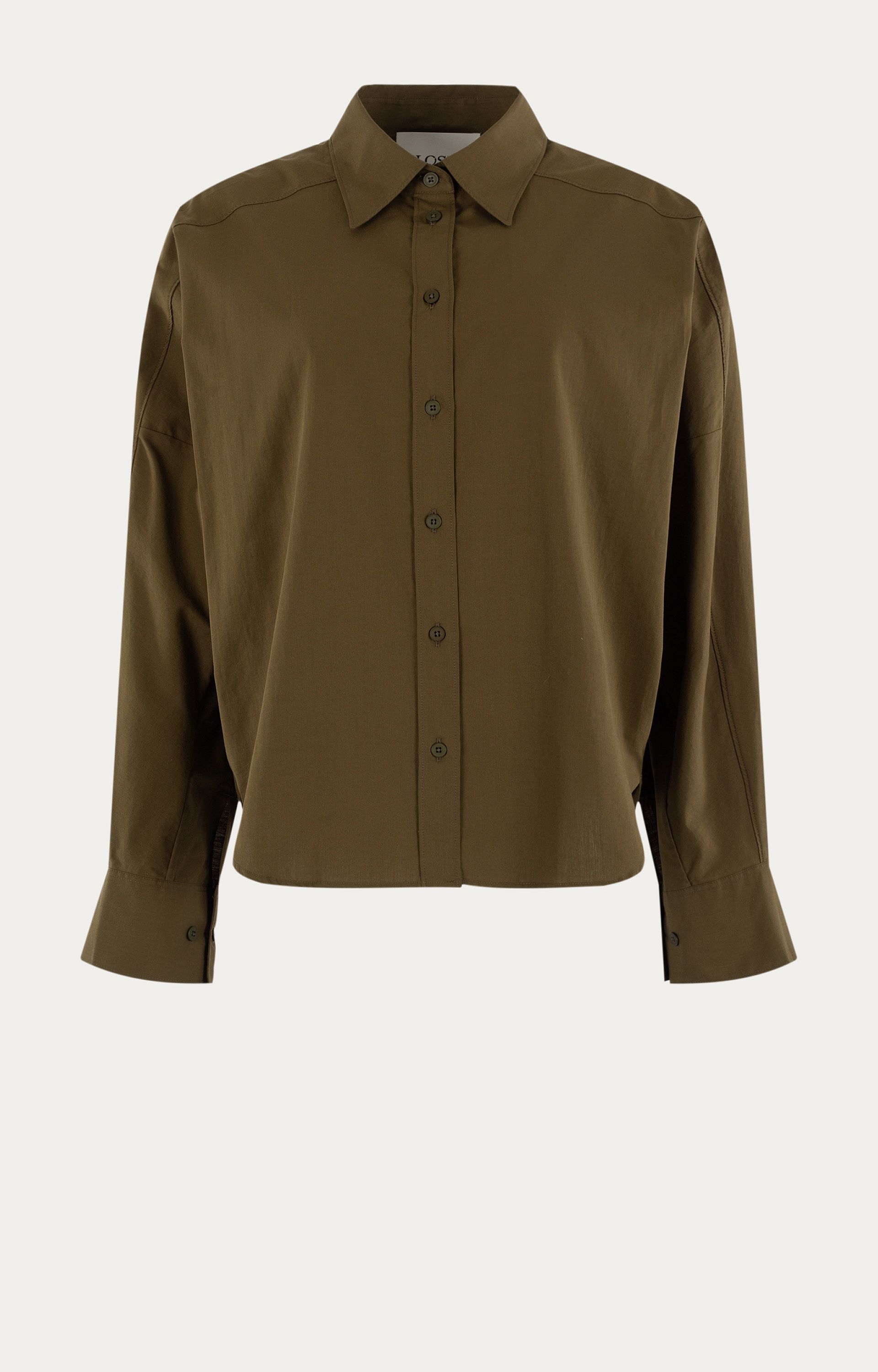 Blouse met plooidetails