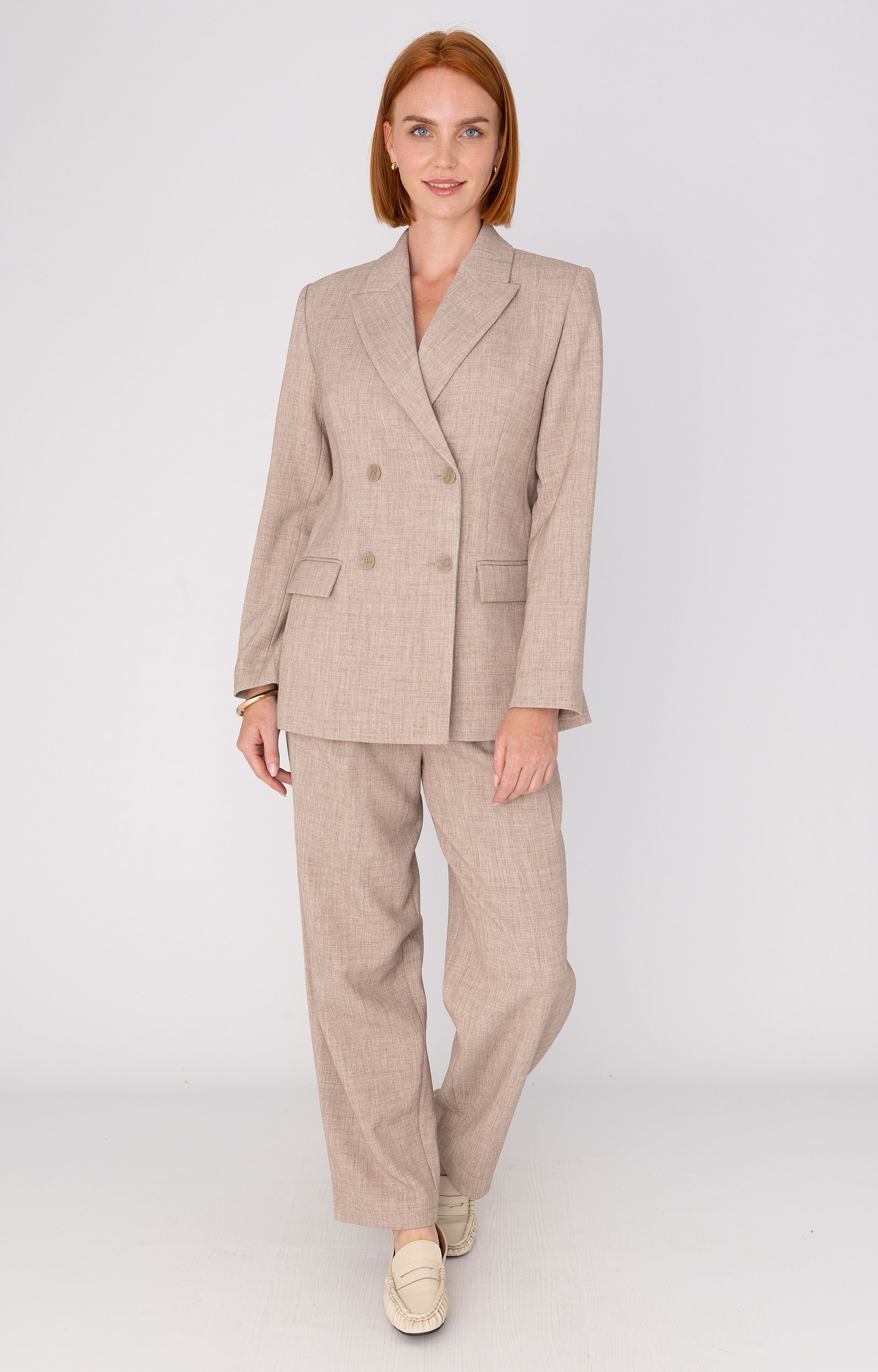Double-breasted blazer