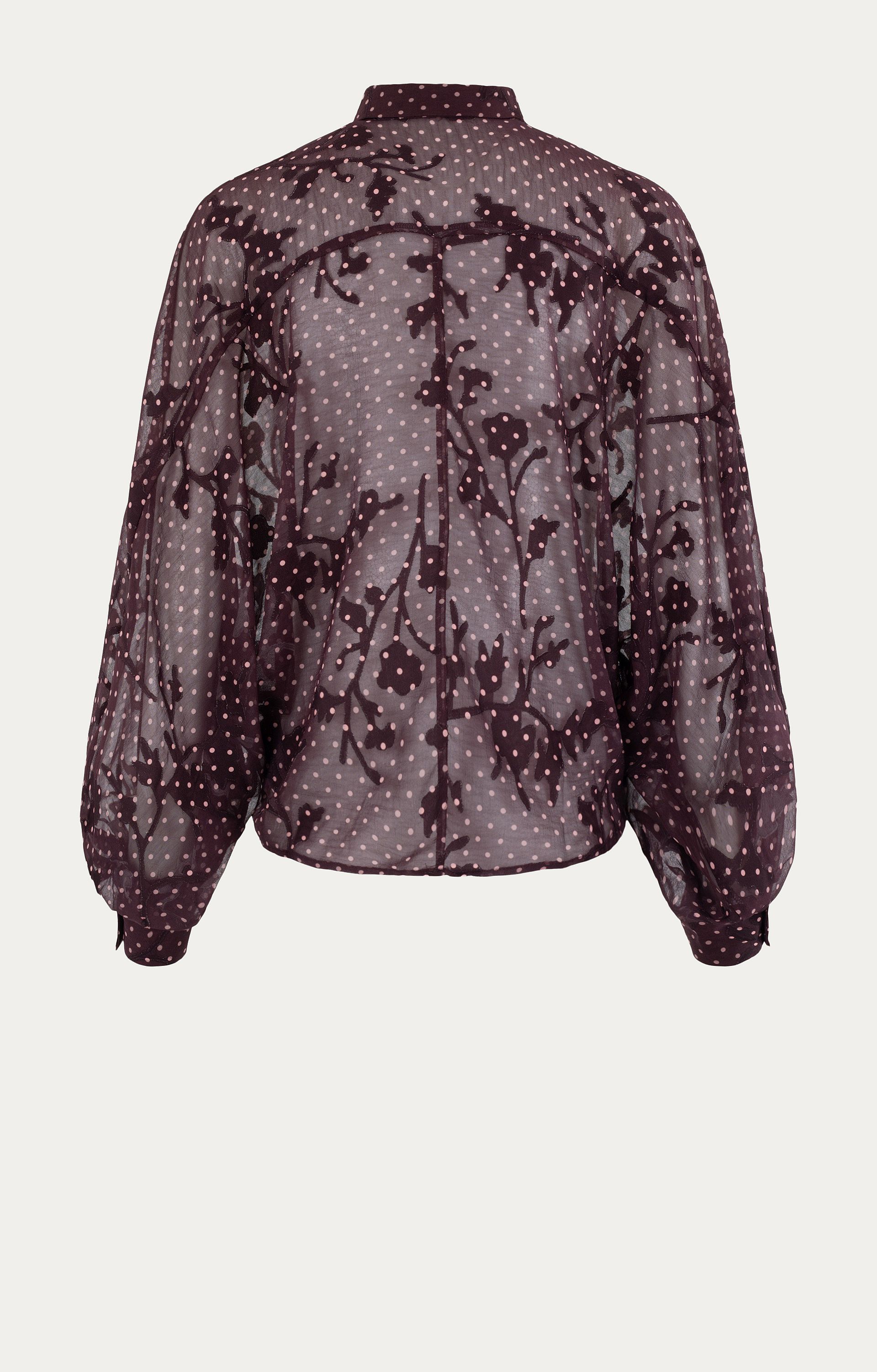Blouse met dessin