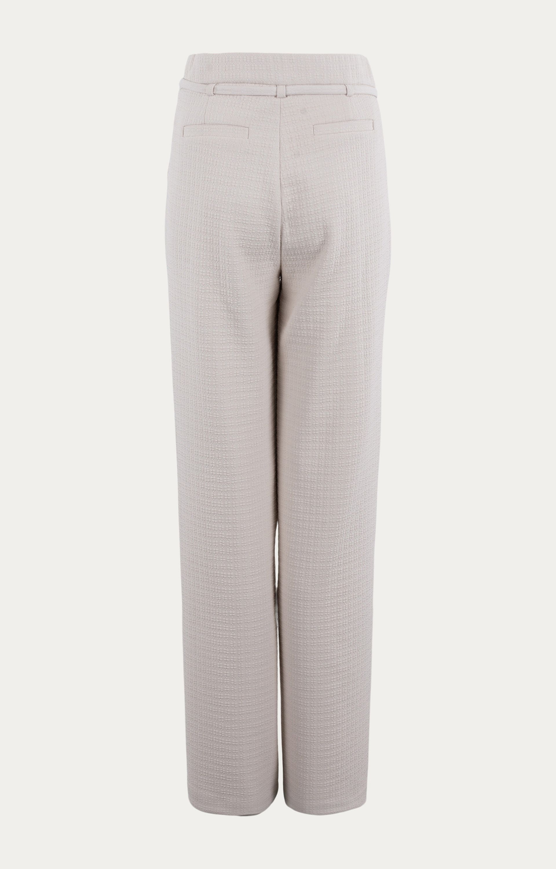Broek met structuur