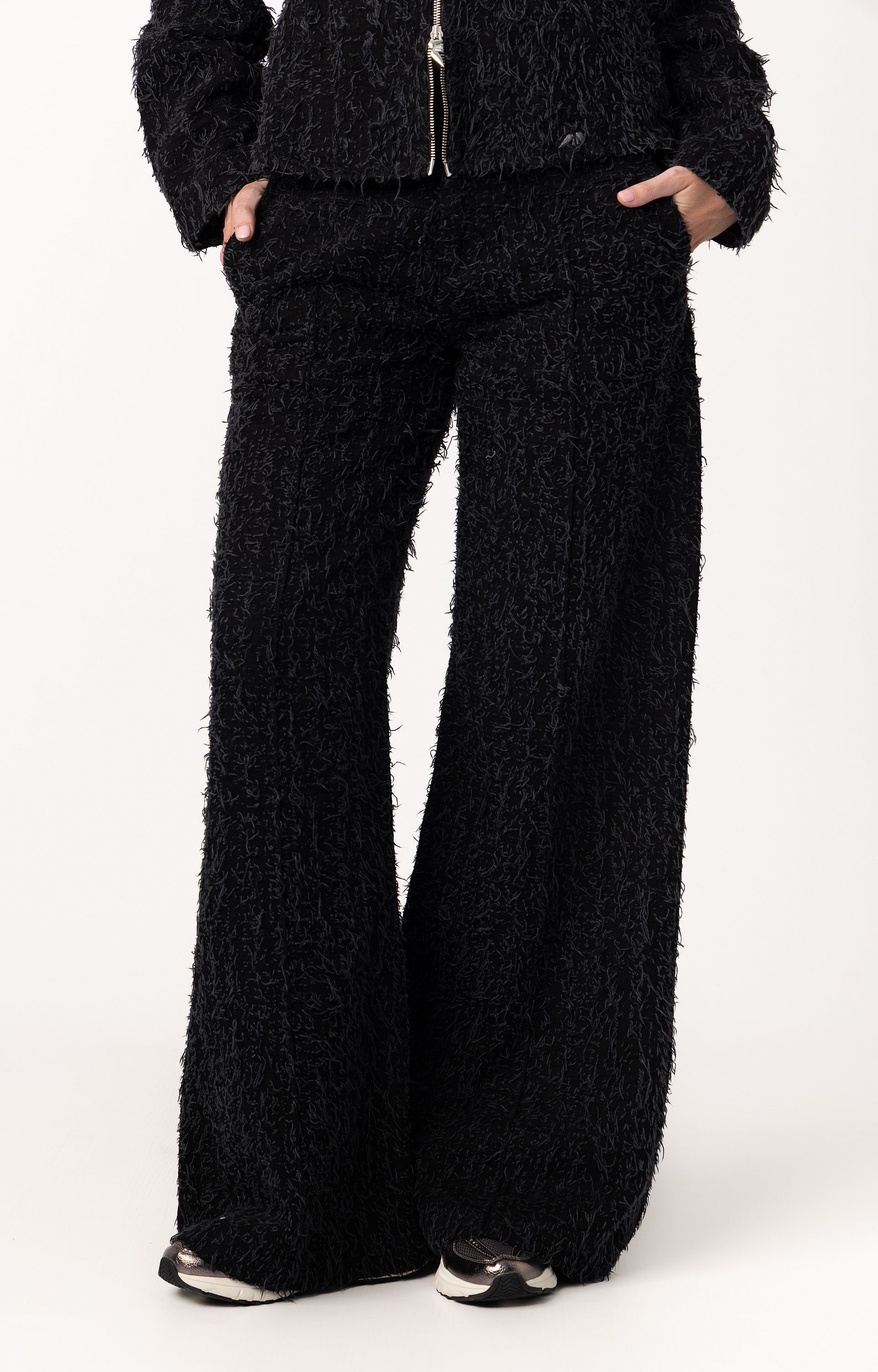 Broek met structuur