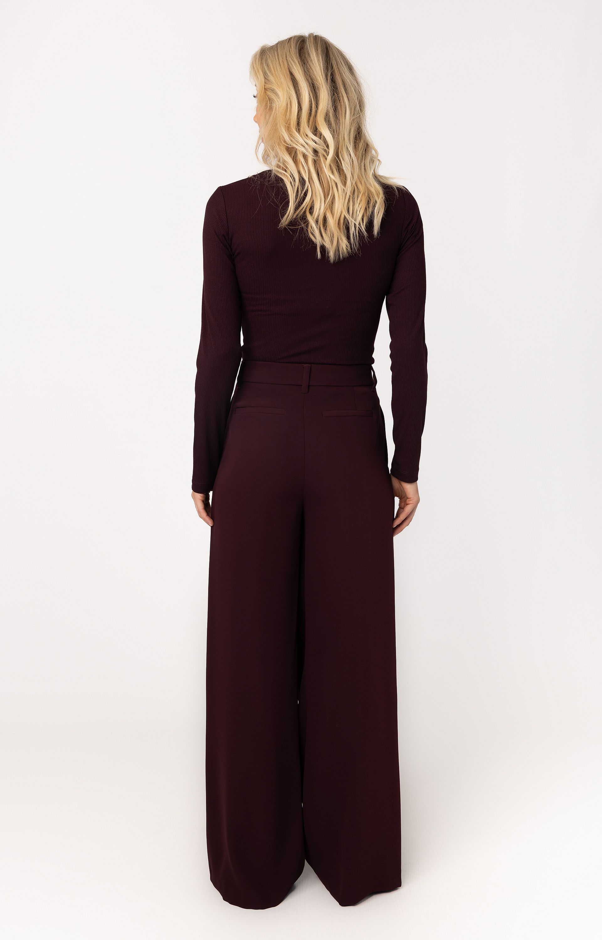 Broek met overslag