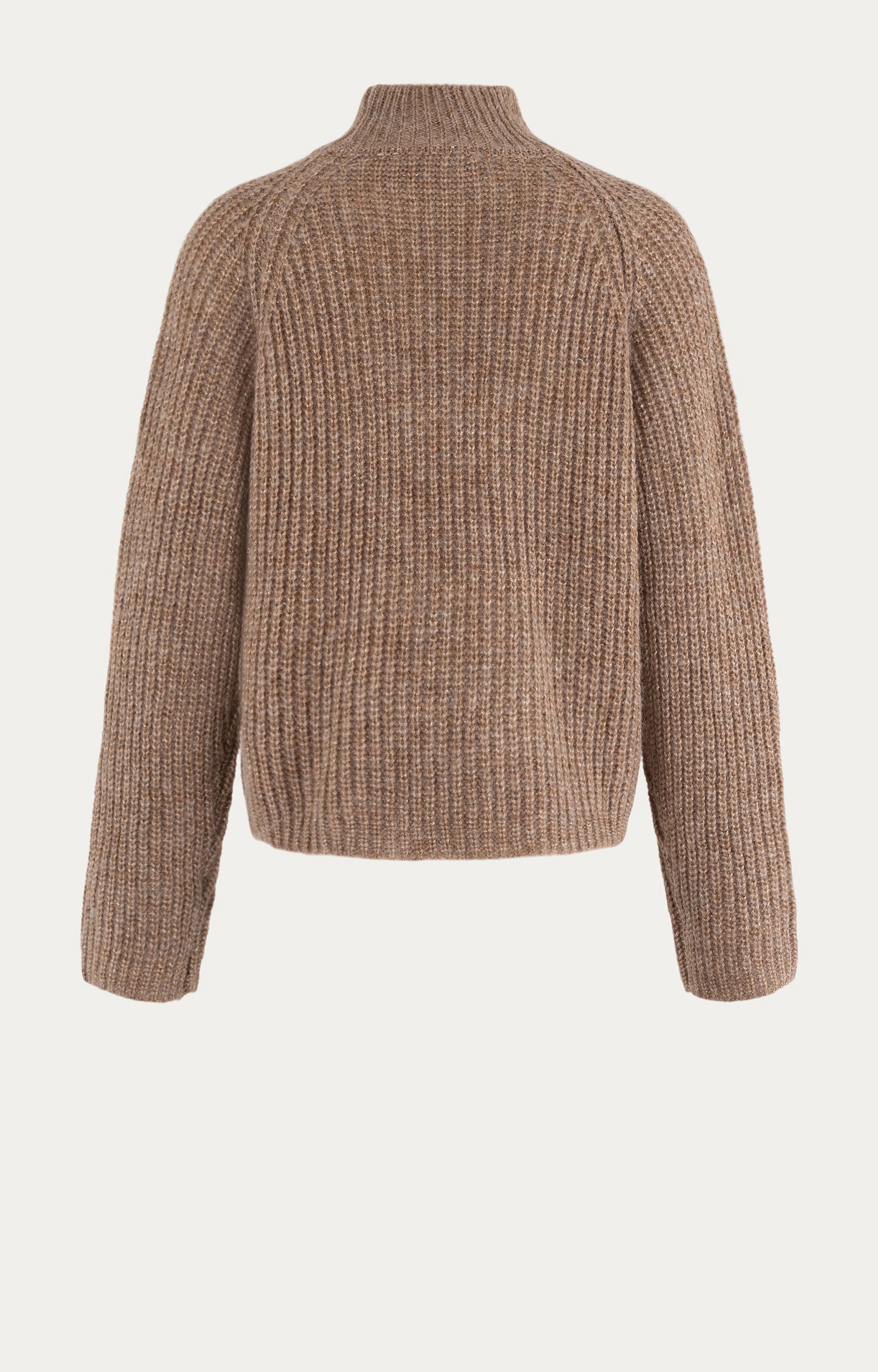 Trui met ribstructuur