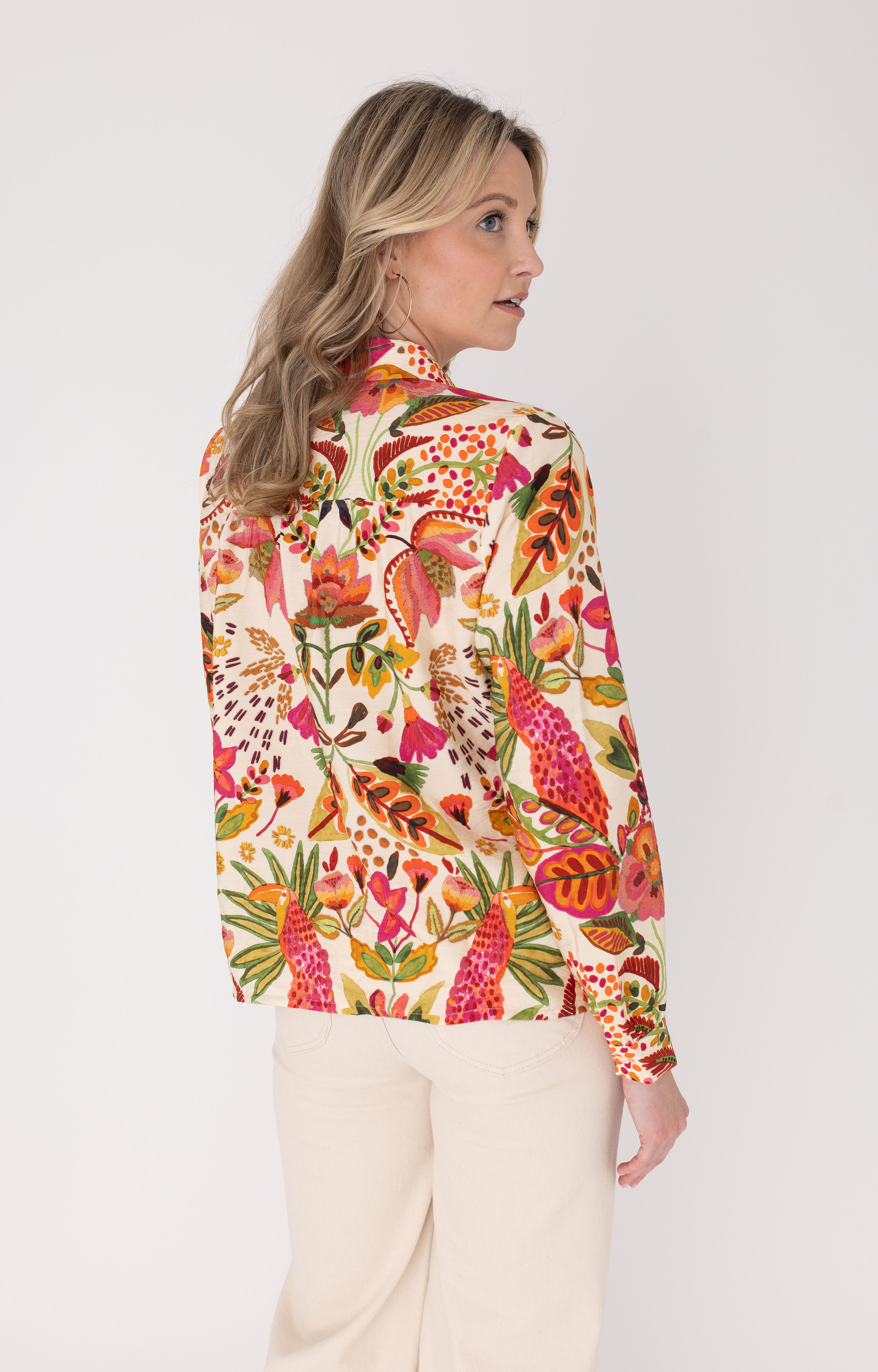 Blouse met print