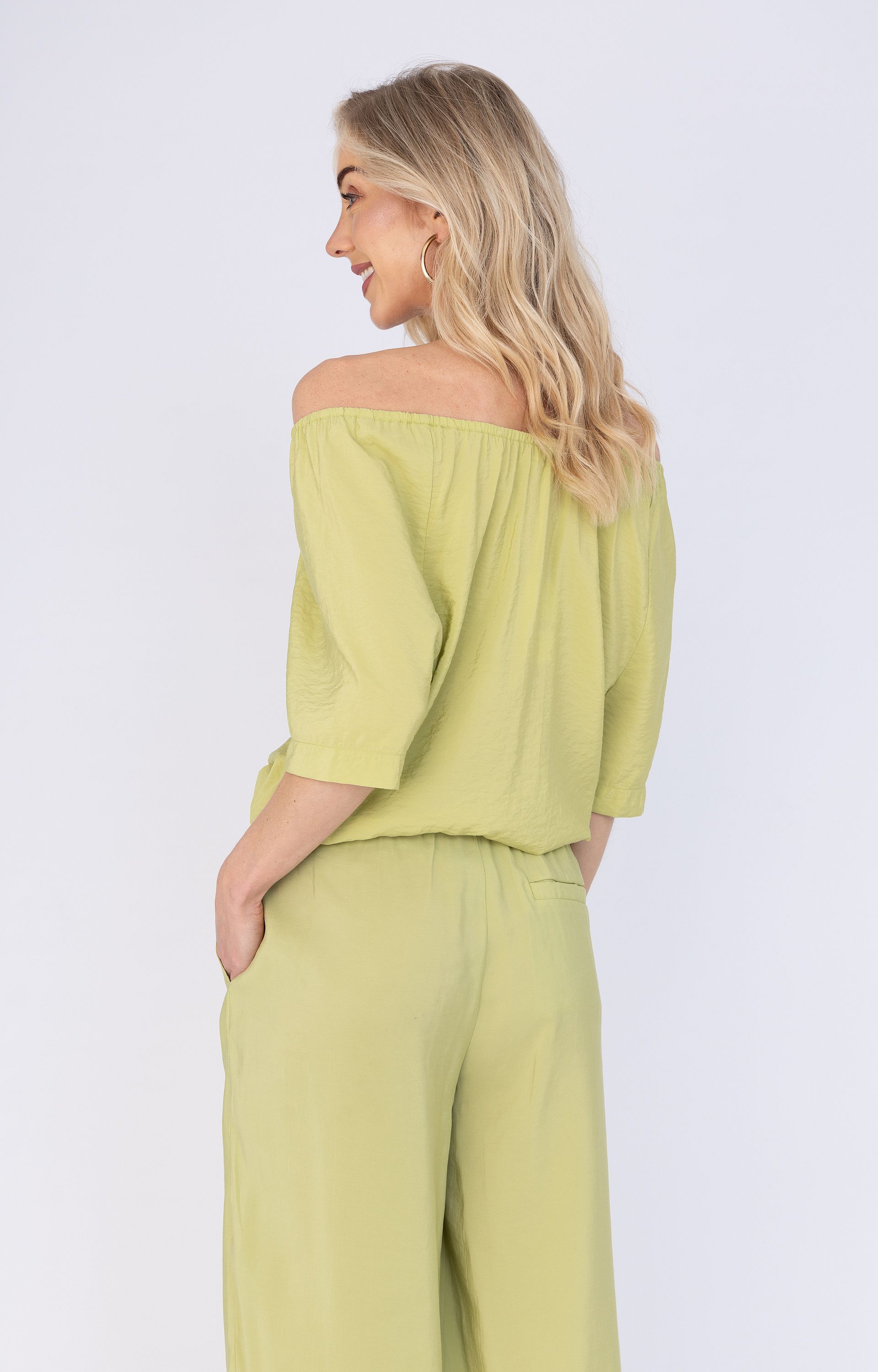 Soepelvallende blouse