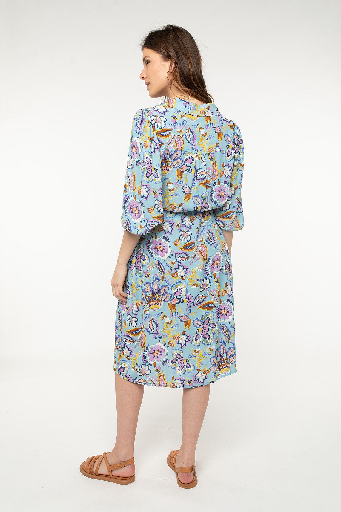 Jurk met floral print