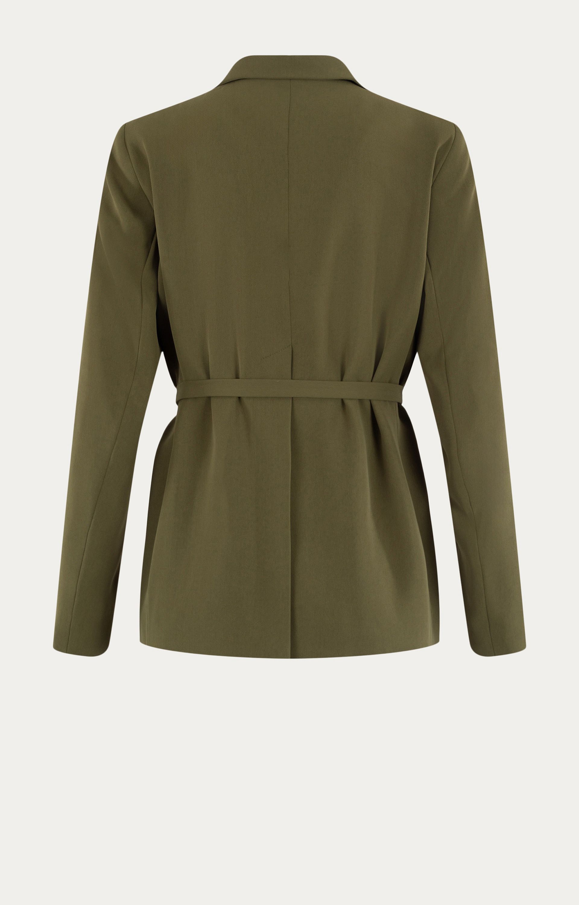Blazer met ceintuur