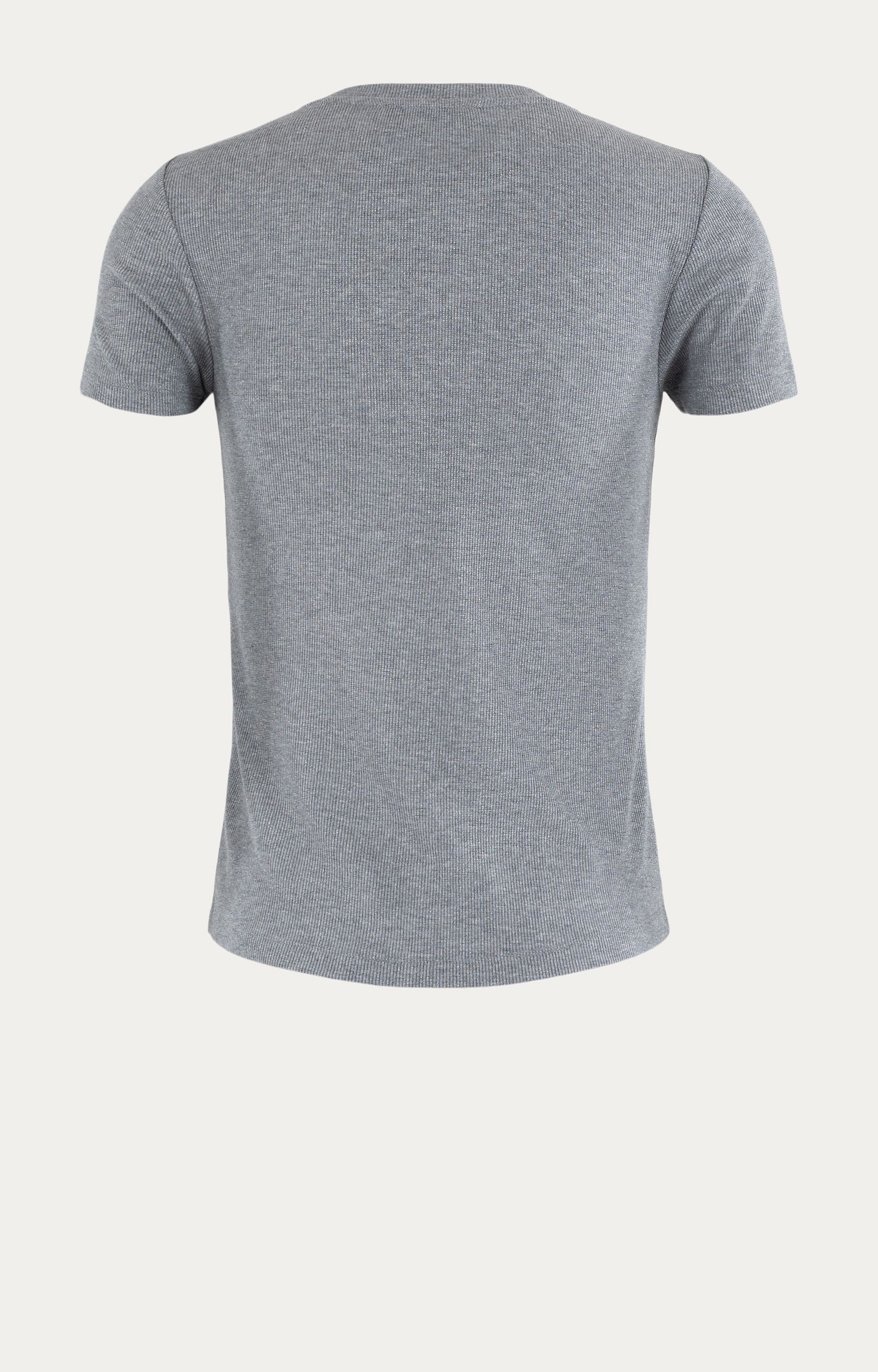 T-shirt Silver