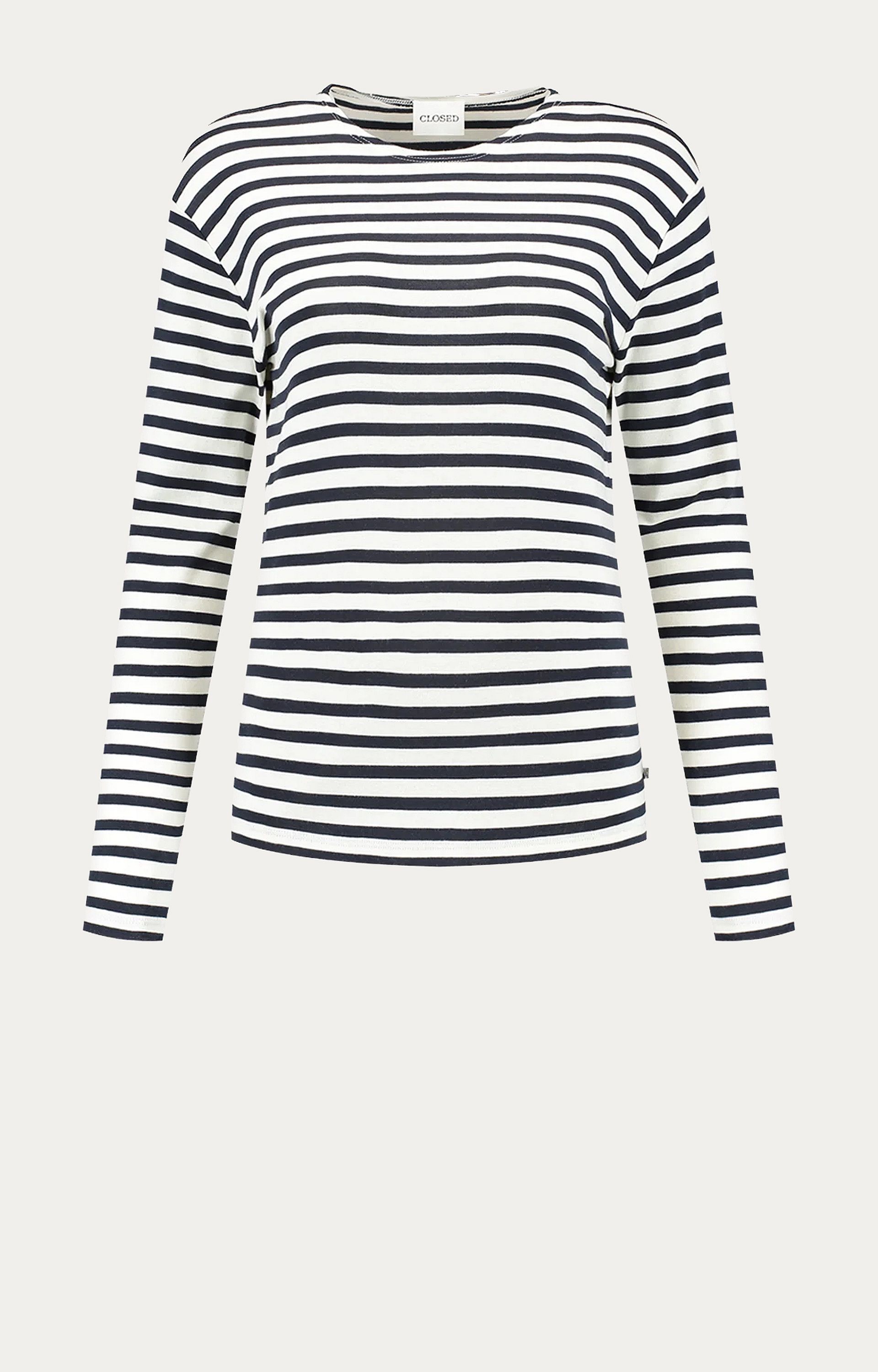 Shirt met streepdessin