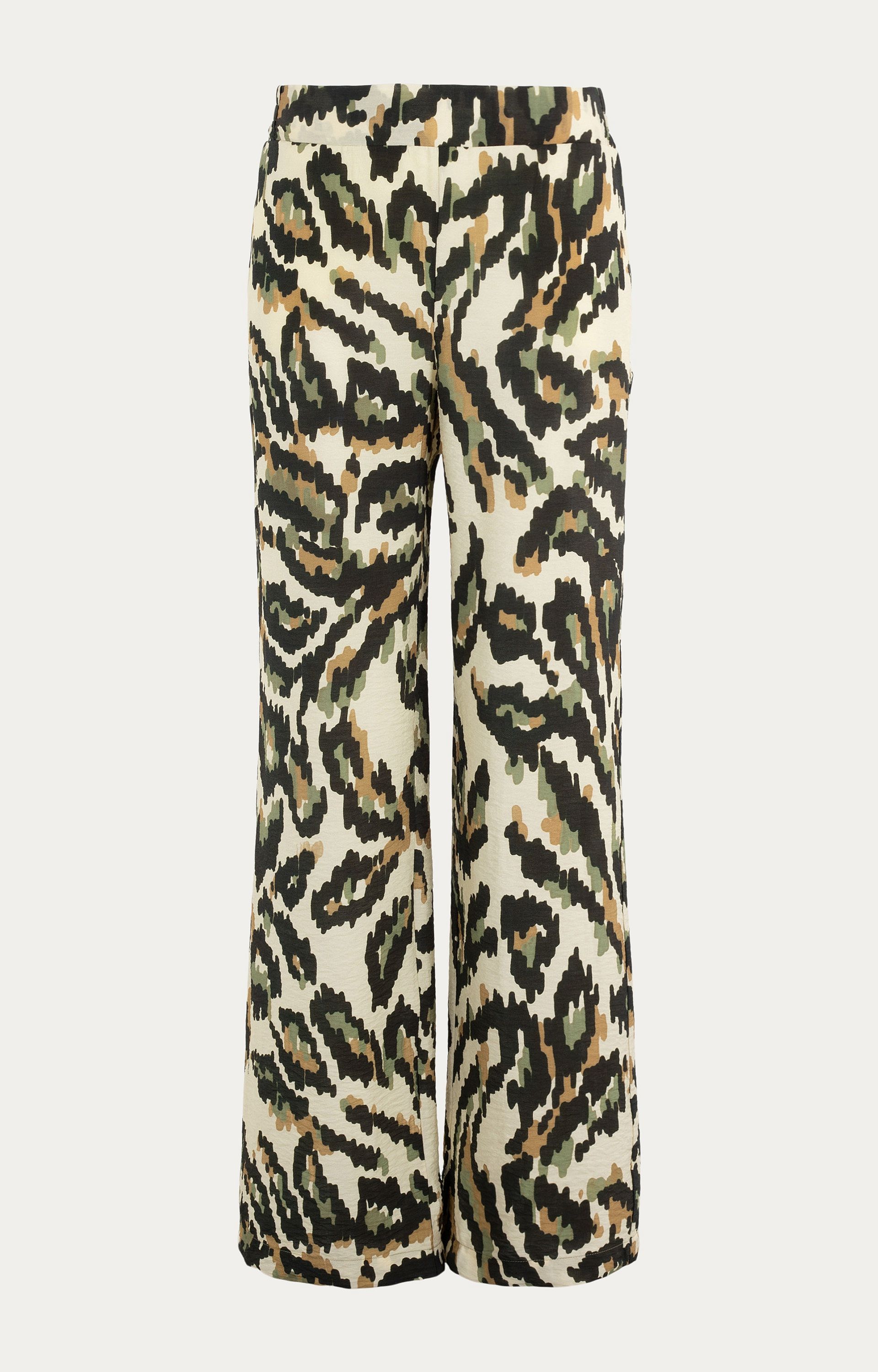 Broek met print