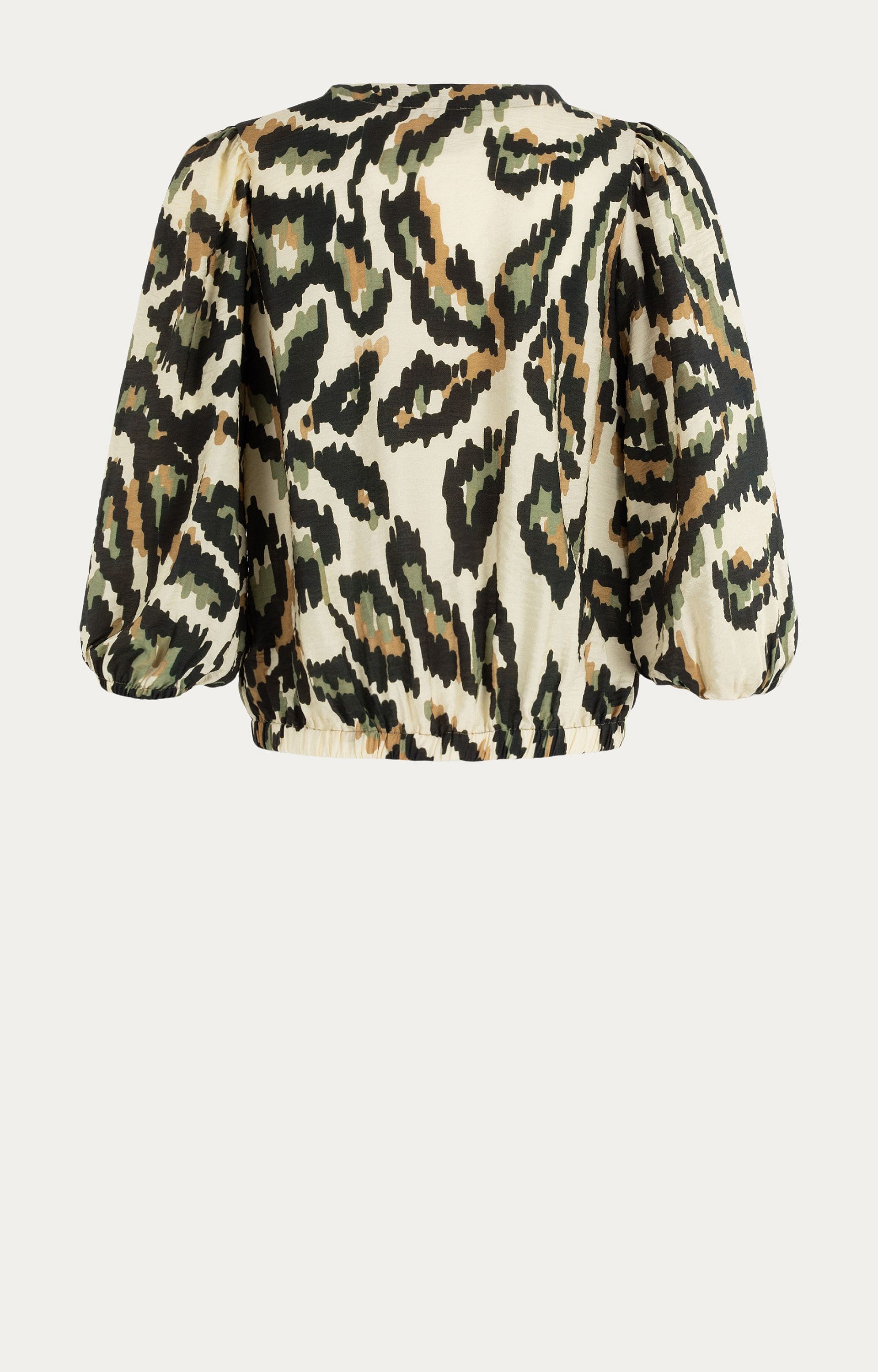 Blouse met print