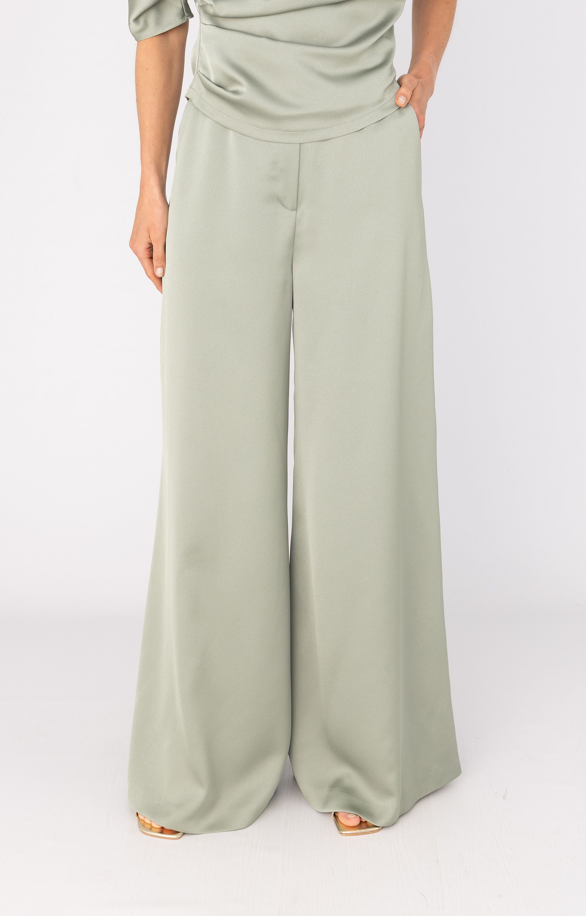 Broek wide leg