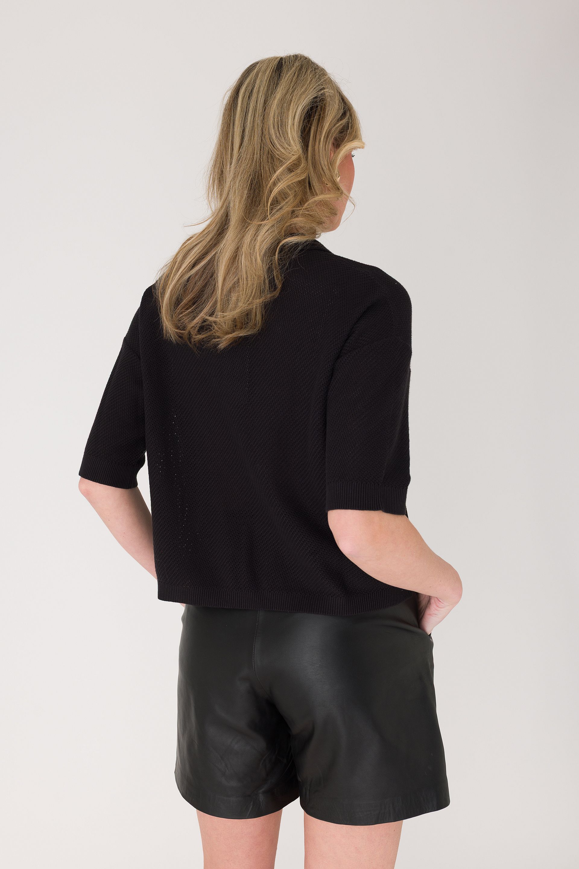 Opengebreide pullover