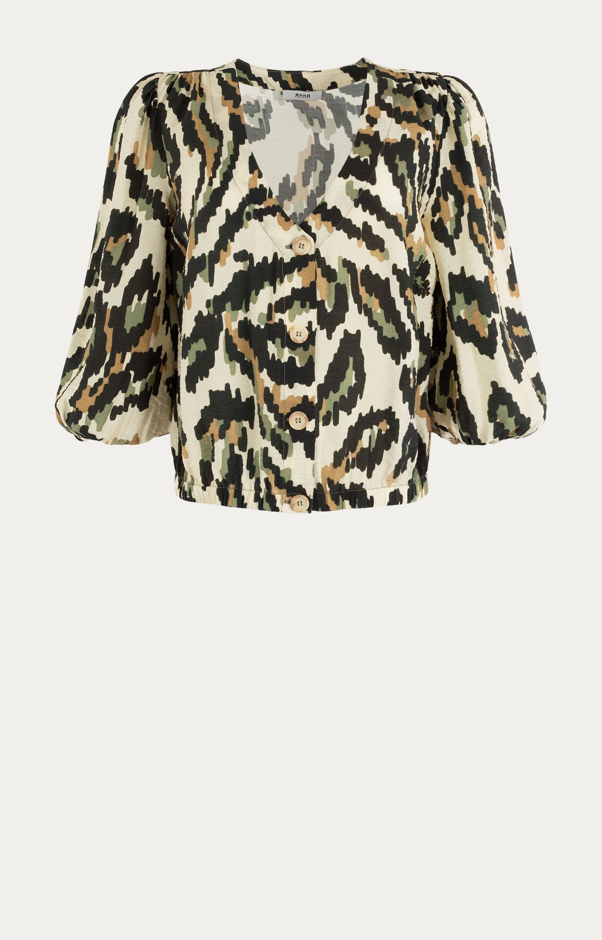 Blouse met print