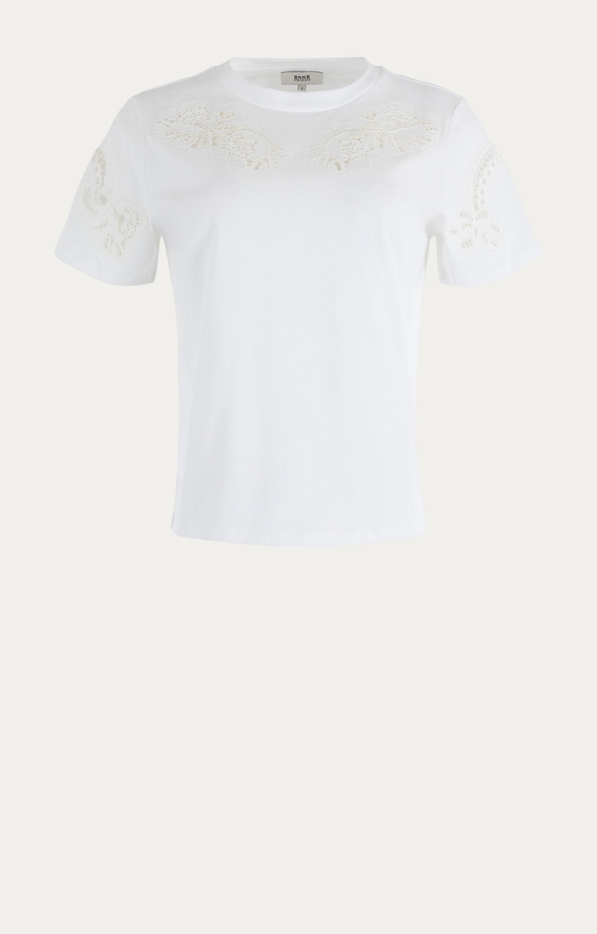 T-shirt met kant