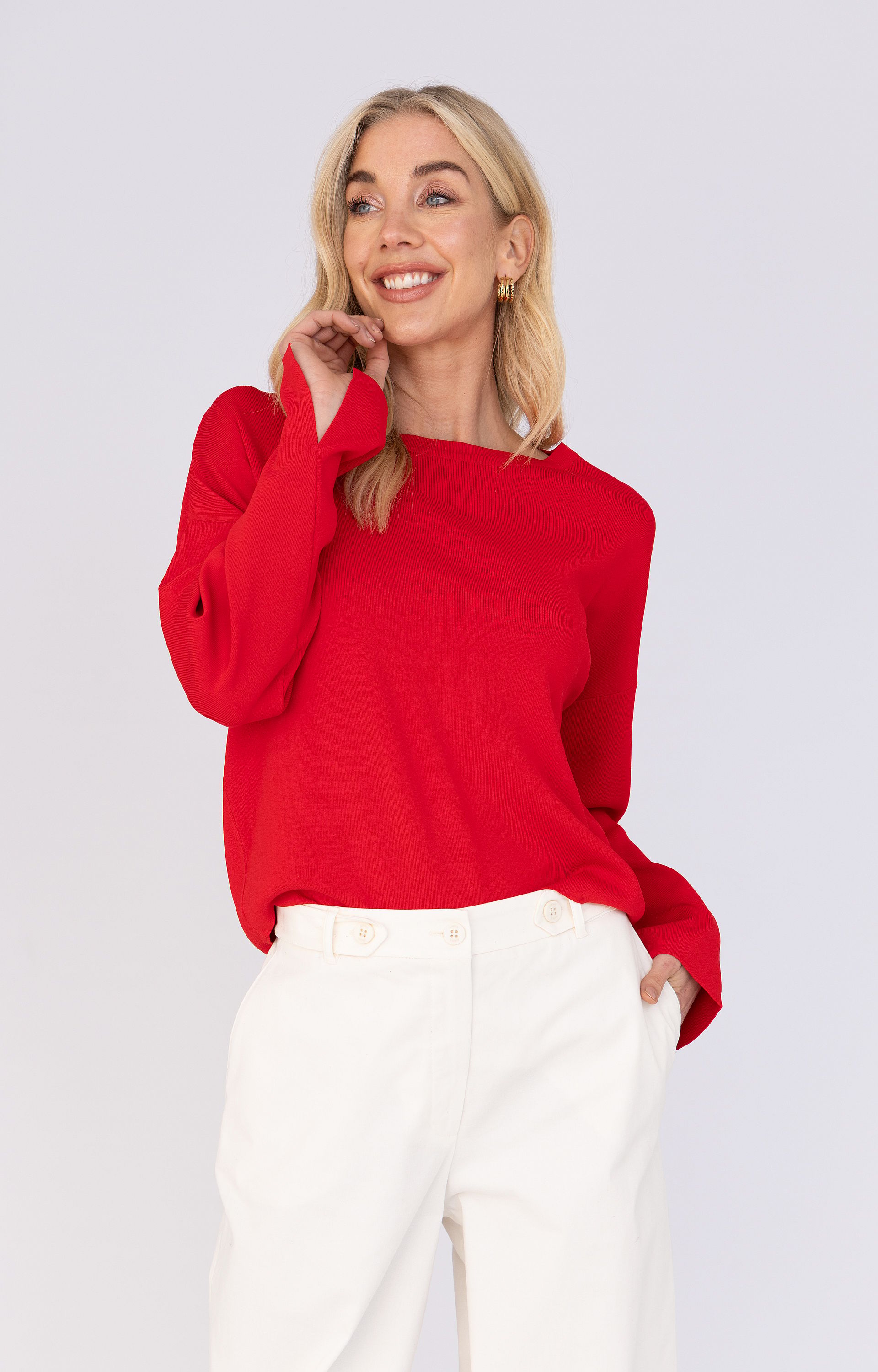 Fijngebreide pullover 