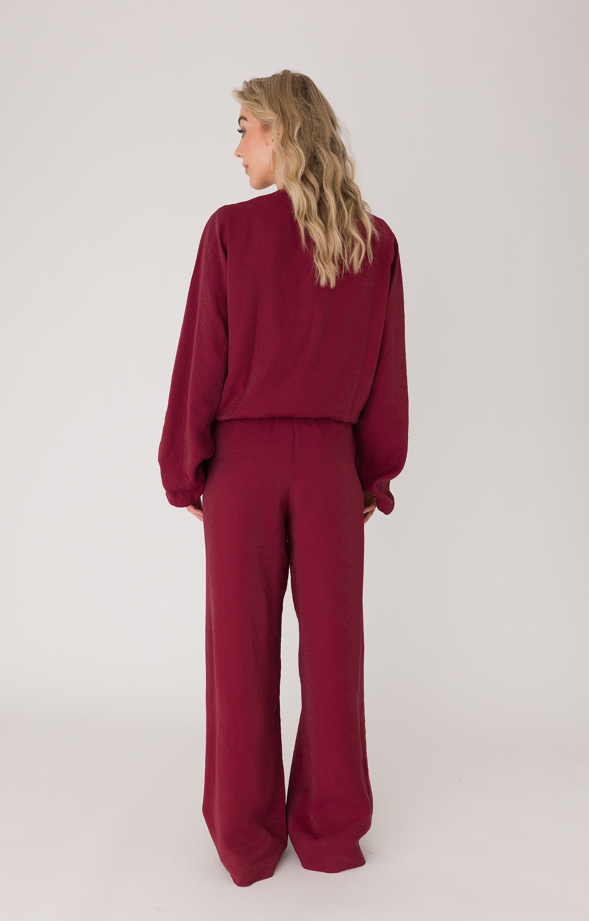 Soepelvallende broek
