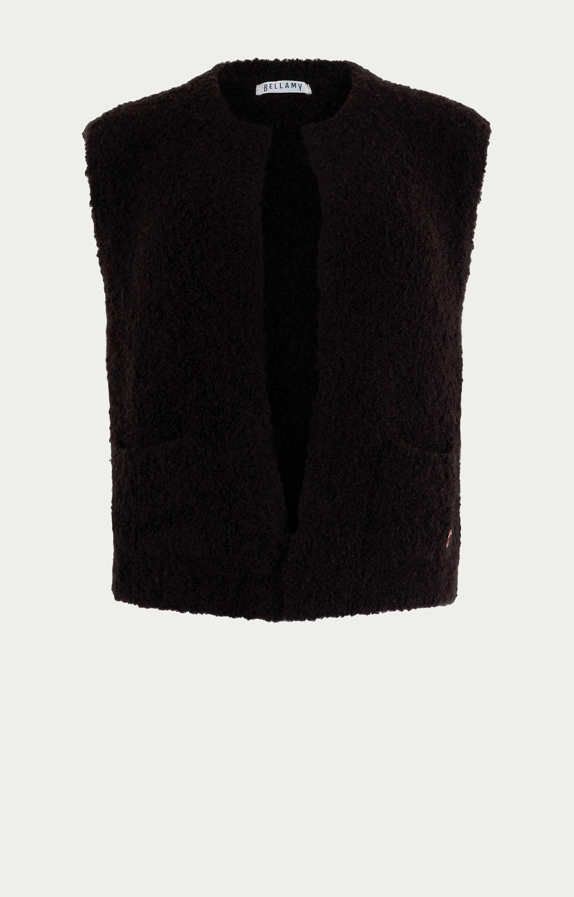 Gilet met structuur Gilet met structuur
