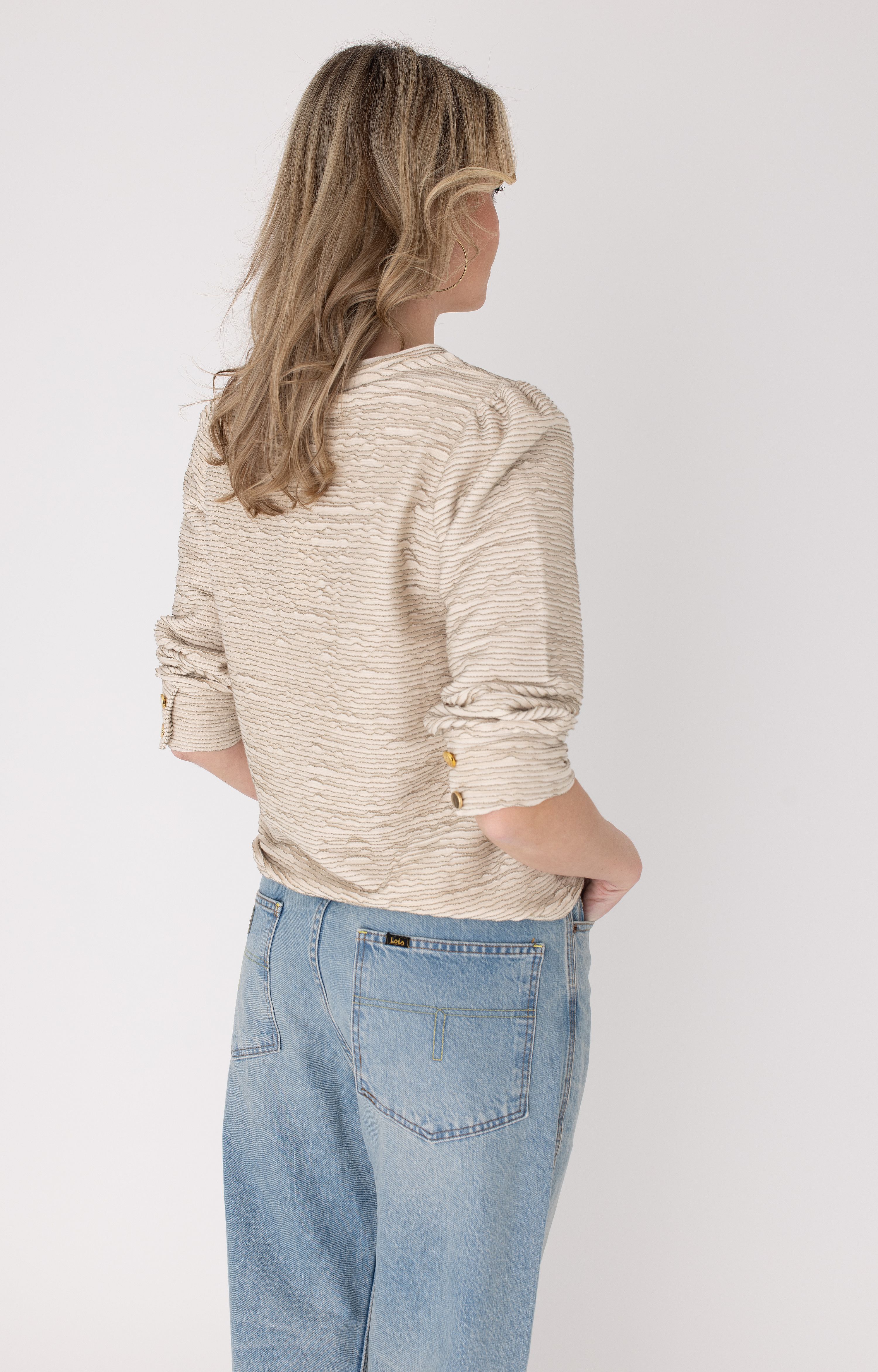 Sweater met structuur