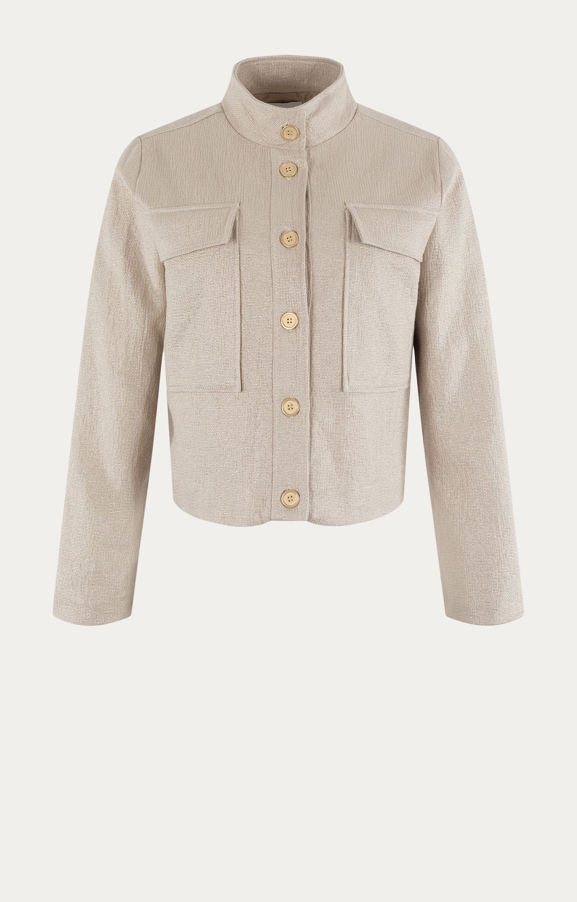 Blazer met opstaande kraag